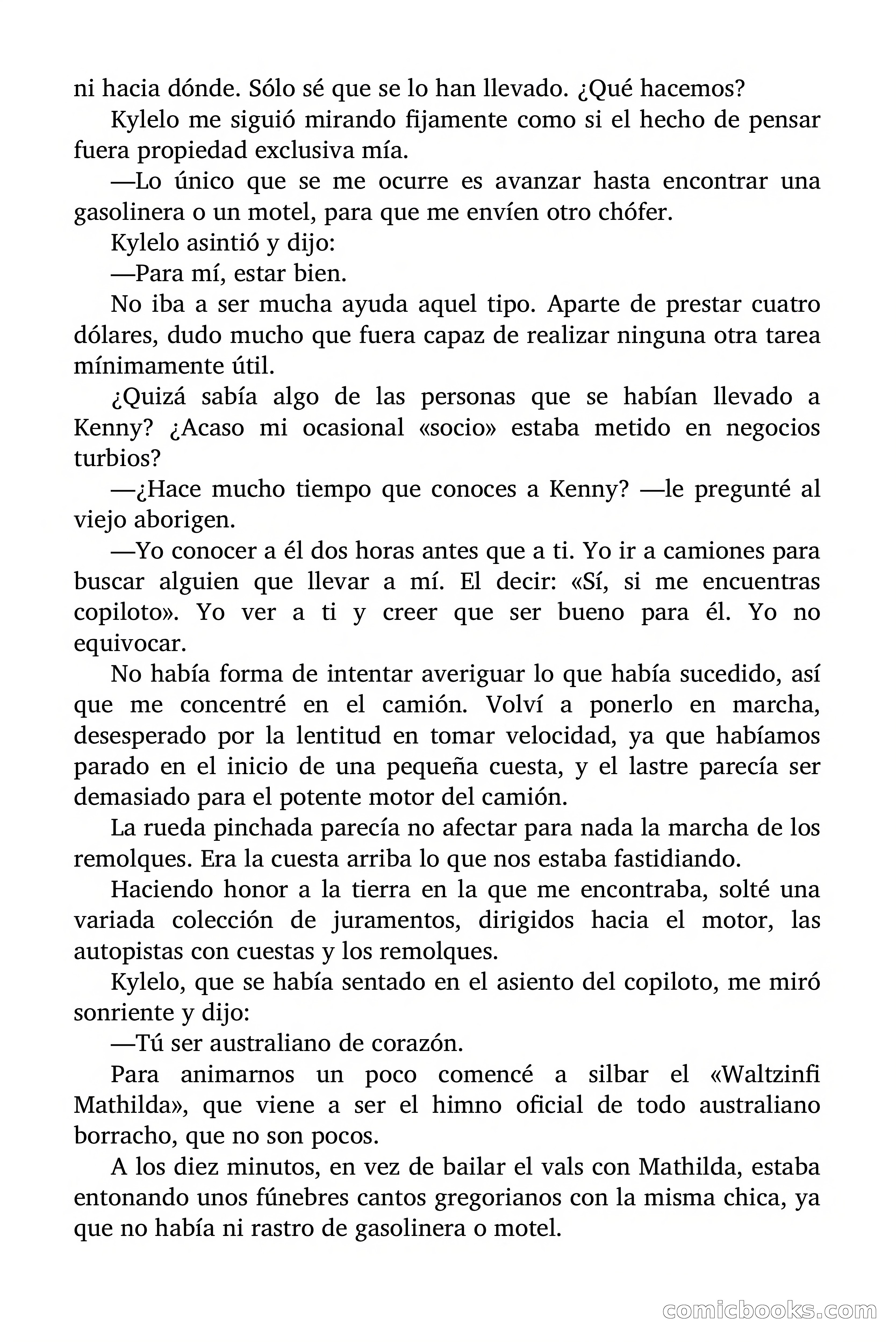 Indiana James: El tren de carretera — page 17 of 68