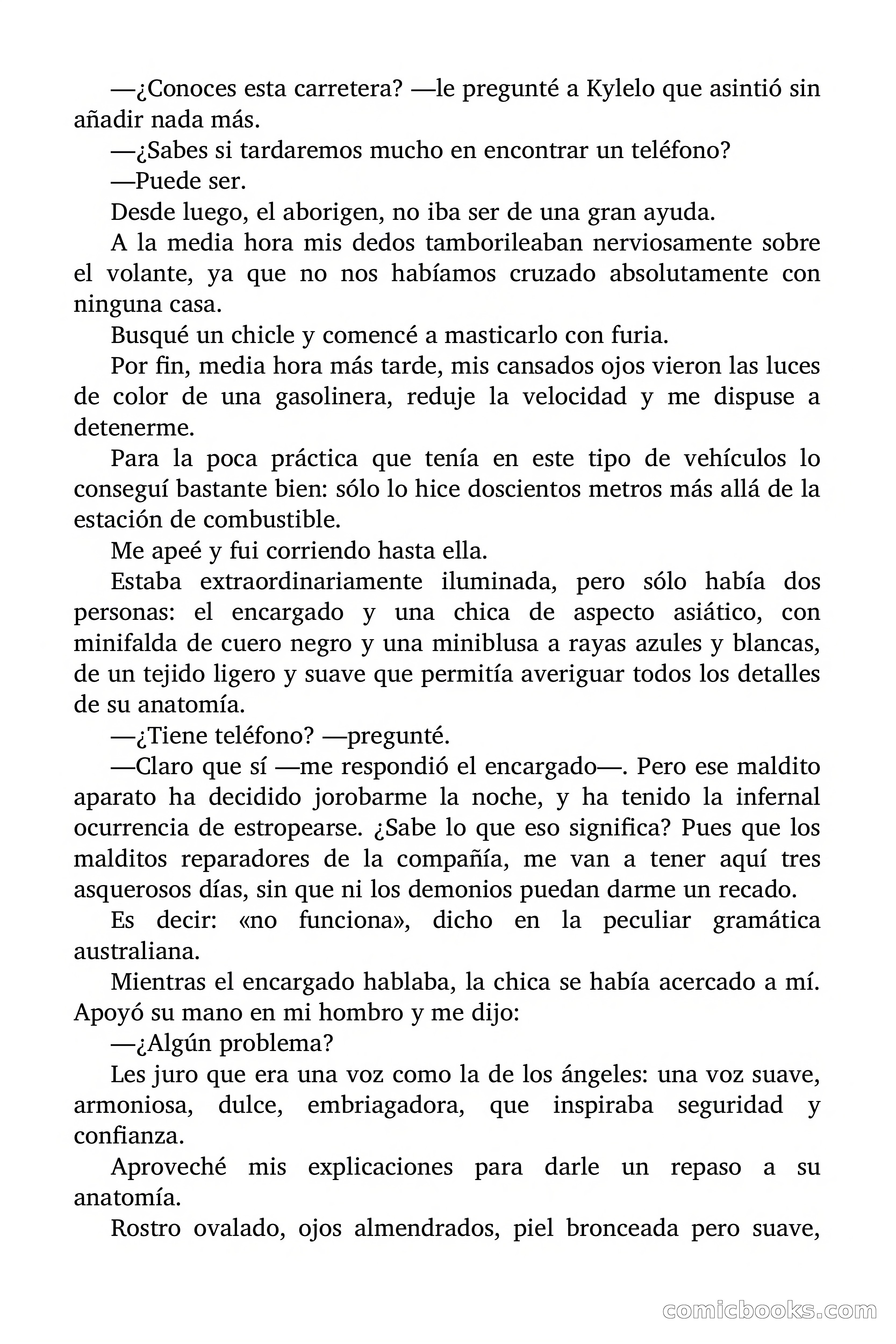 Indiana James: El tren de carretera — page 18 of 68