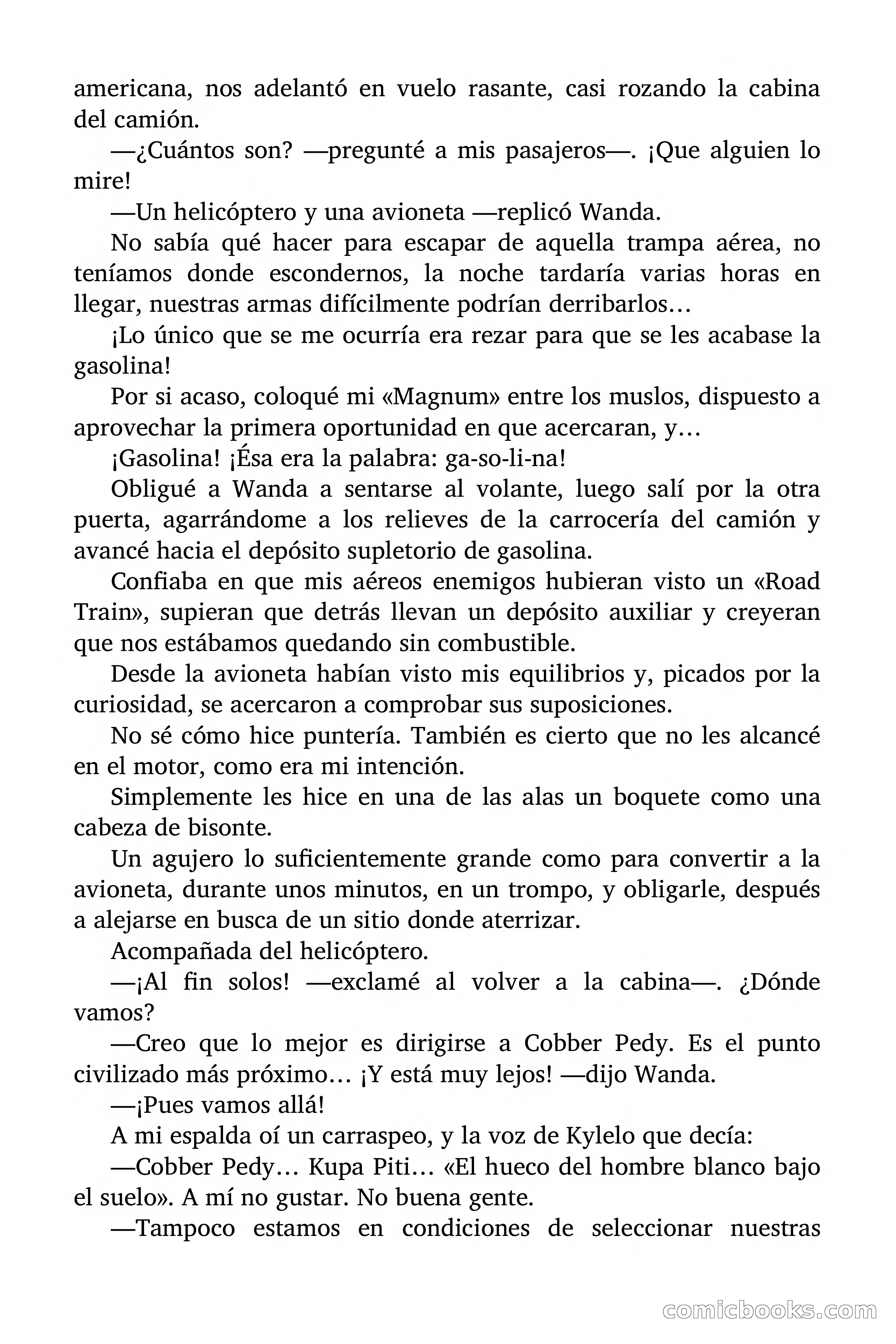 Indiana James: El tren de carretera — page 26 of 68