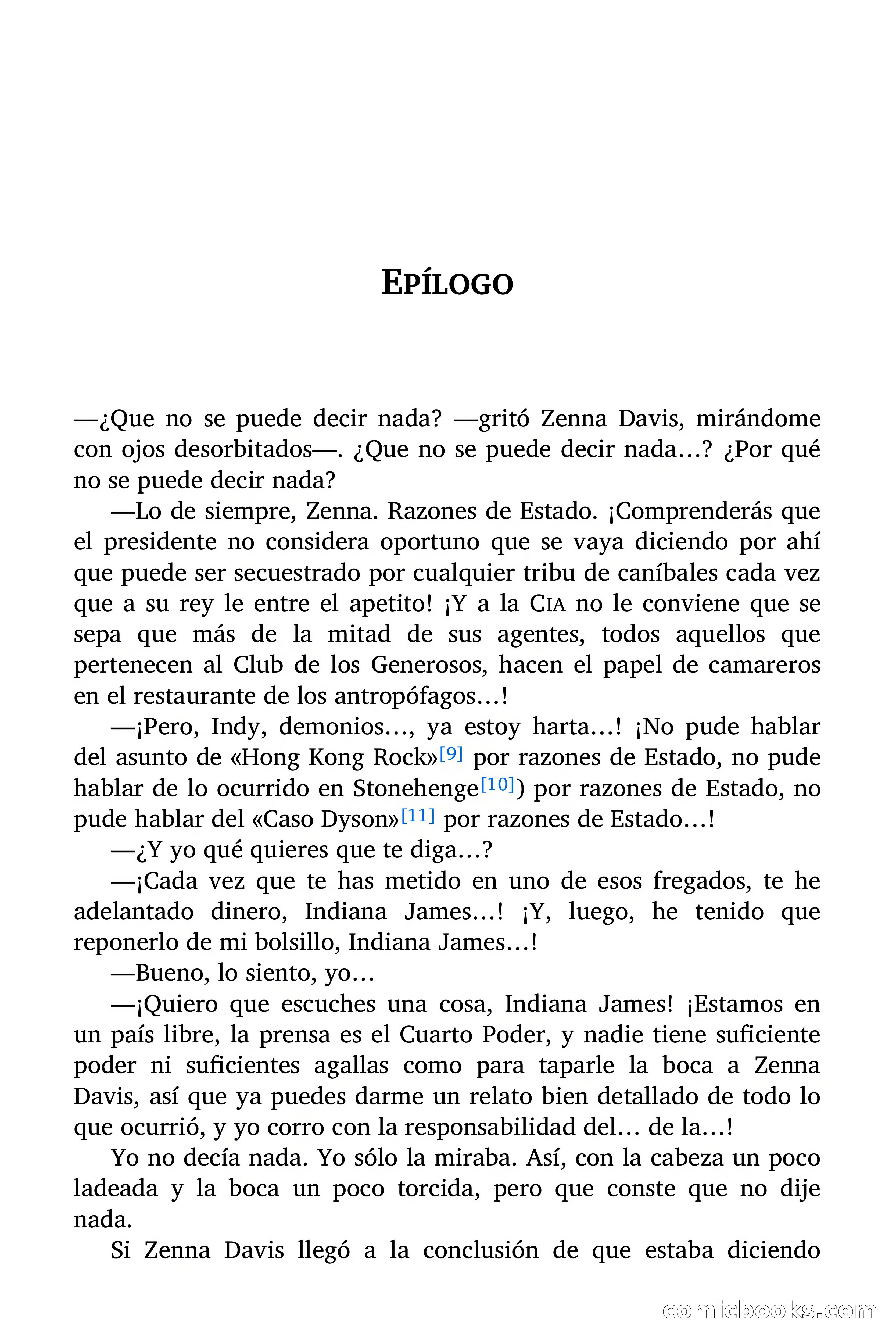 Indiana James: Razones de Estado — page 61 of 78