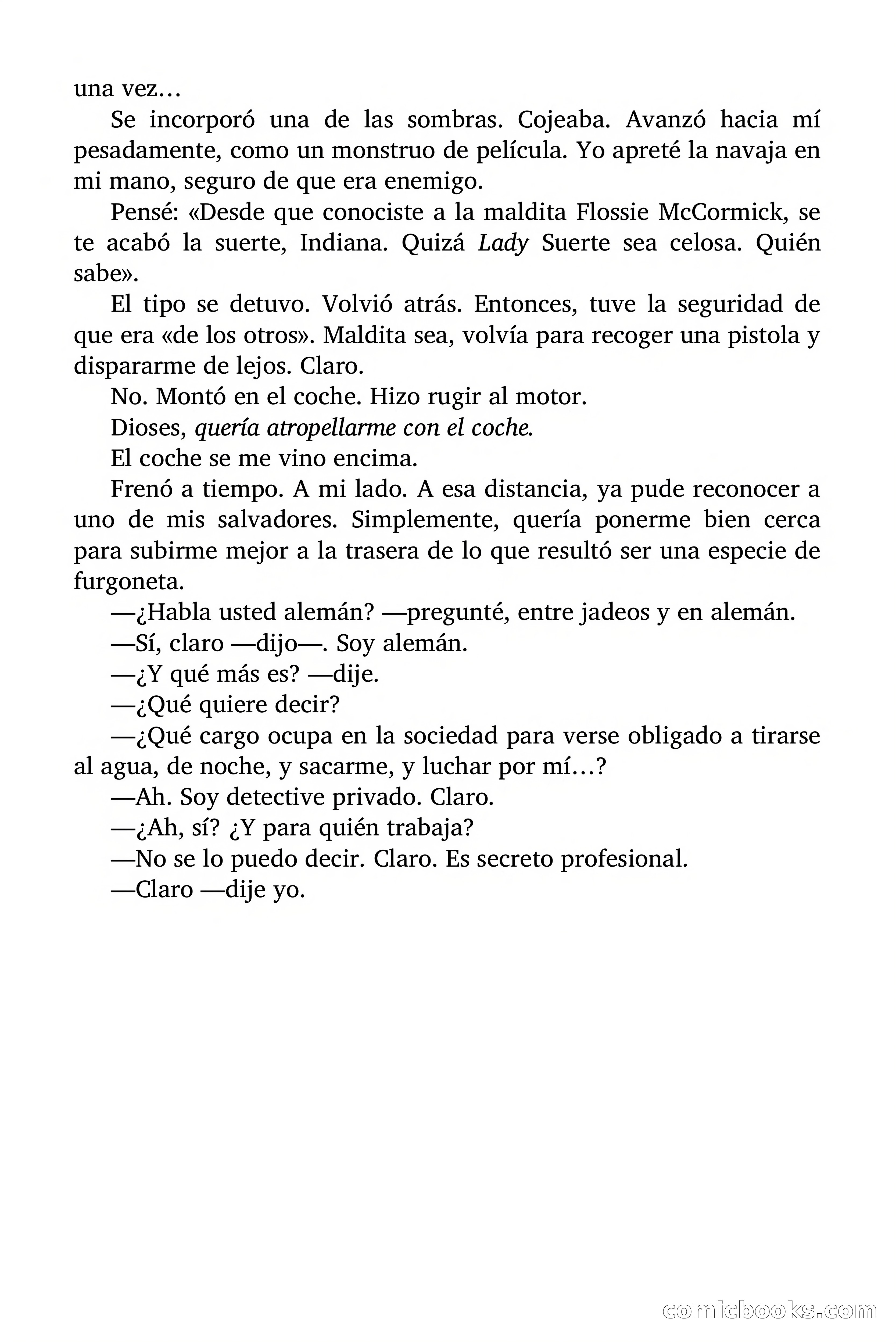 Indiana James: Séptimo hijo de hijo séptimo — page 32 of 81