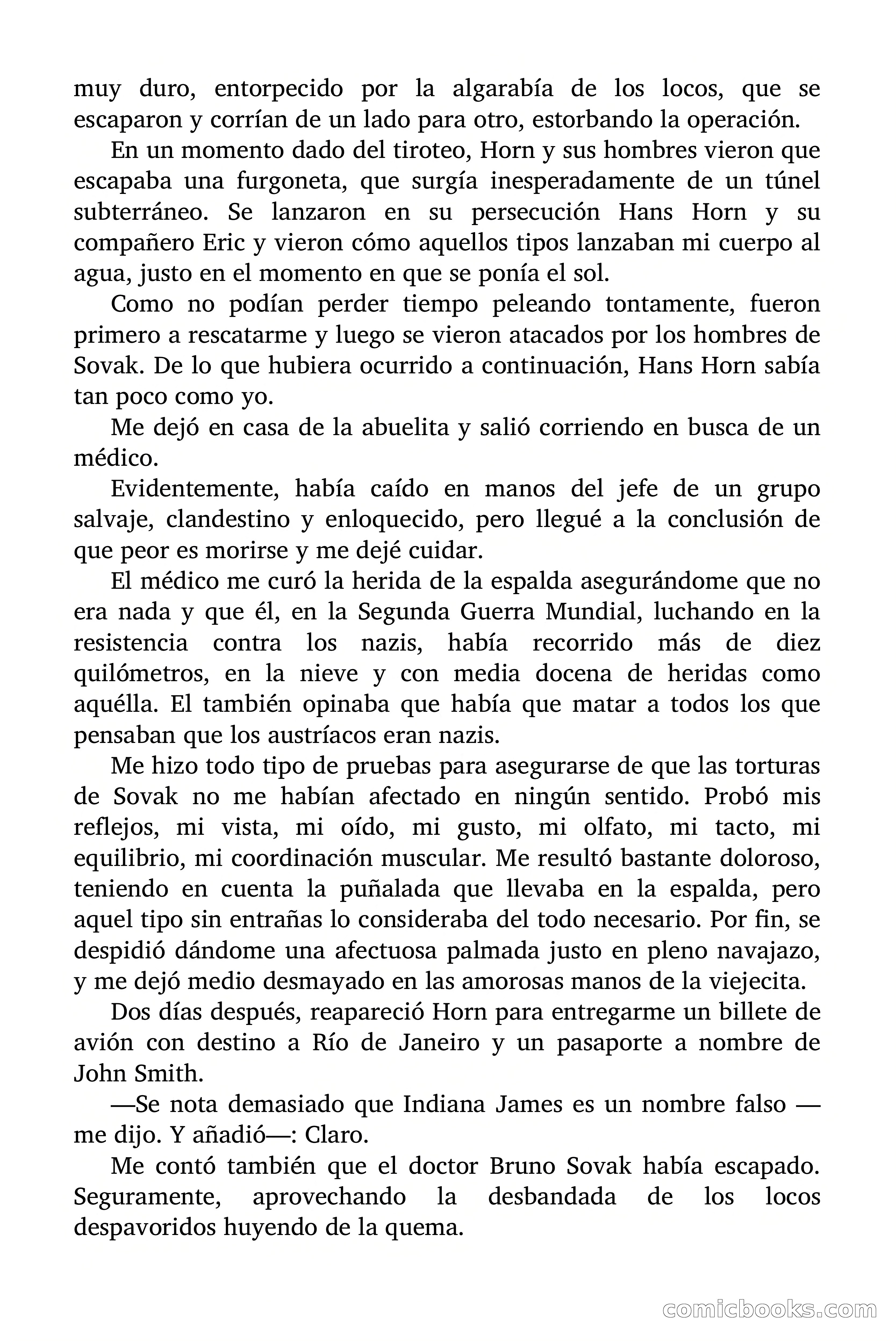 Indiana James: Séptimo hijo de hijo séptimo — page 34 of 81