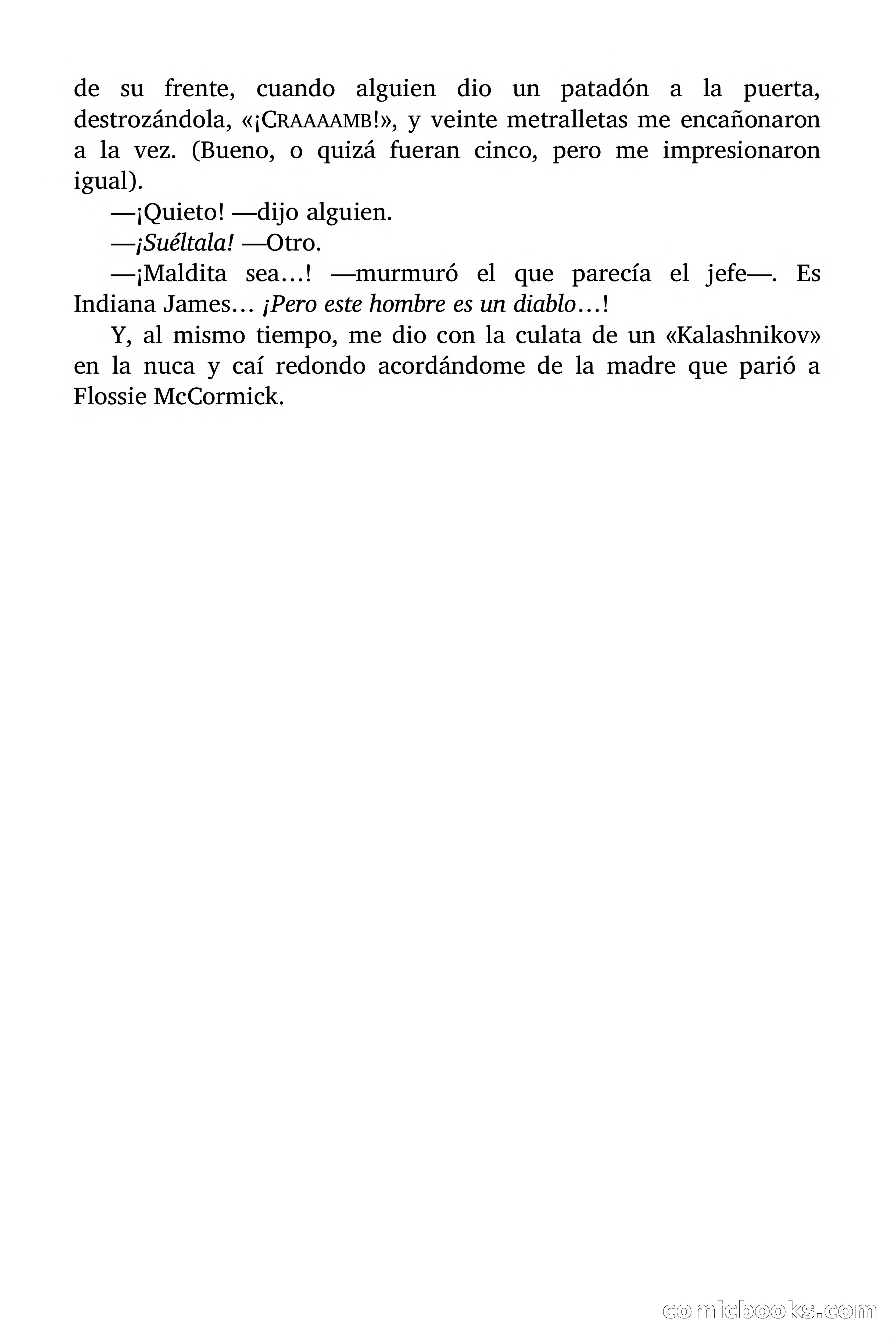 Indiana James: Séptimo hijo de hijo séptimo — page 42 of 81