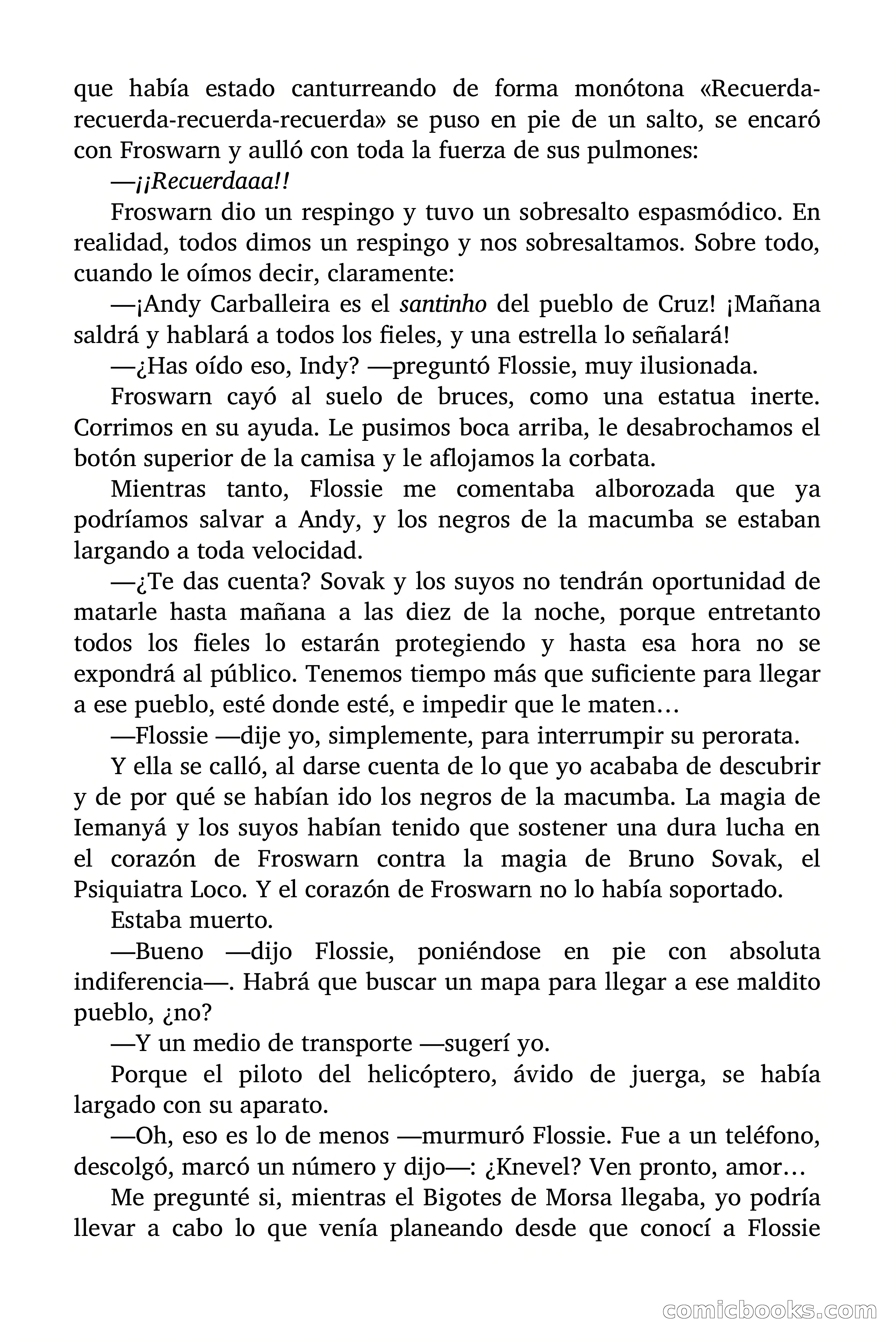 Indiana James: Séptimo hijo de hijo séptimo — page 56 of 81