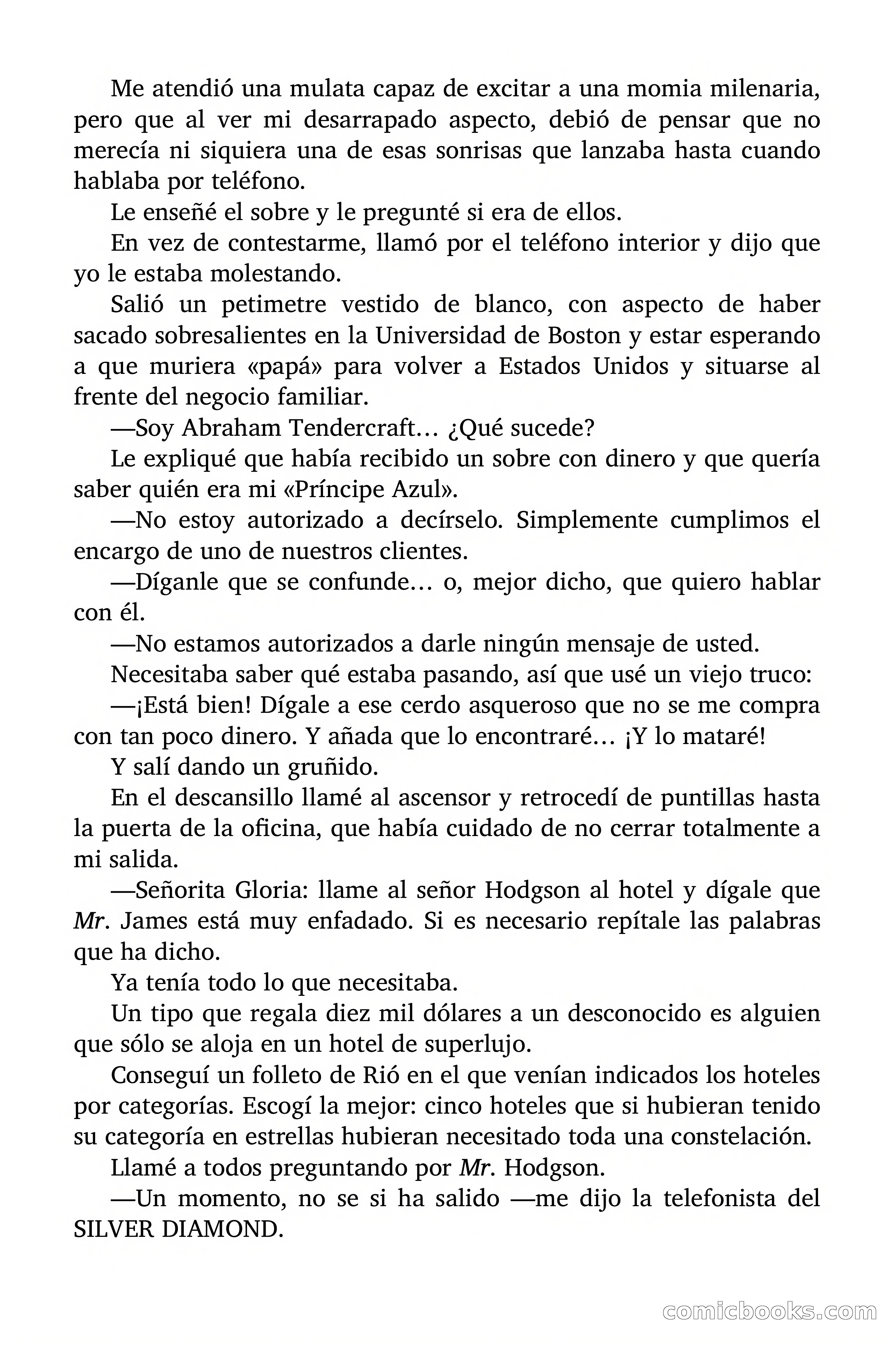 Indiana James: Recuerde el arma dormida — page 9 of 73