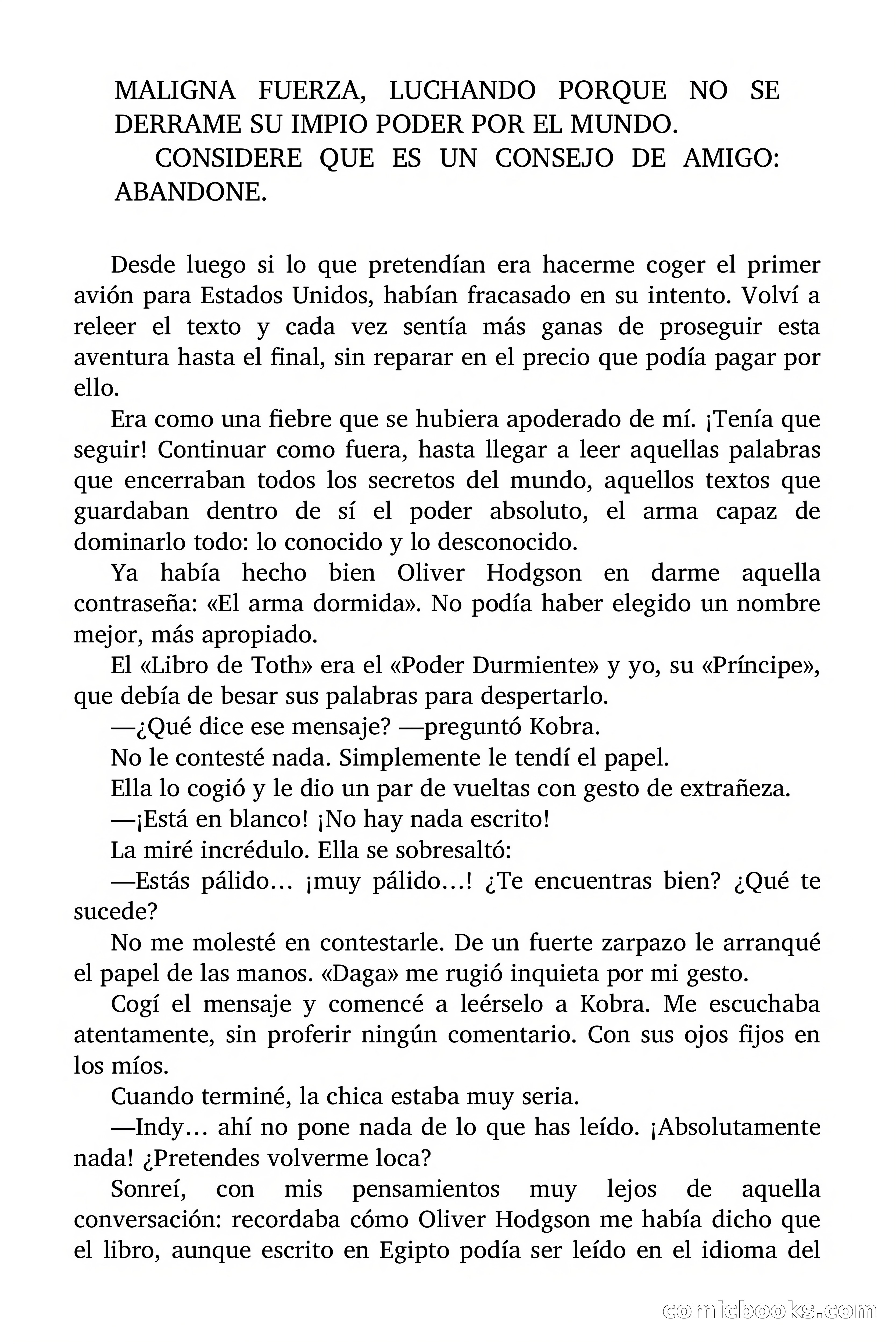 Indiana James: Recuerde el arma dormida — page 54 of 73