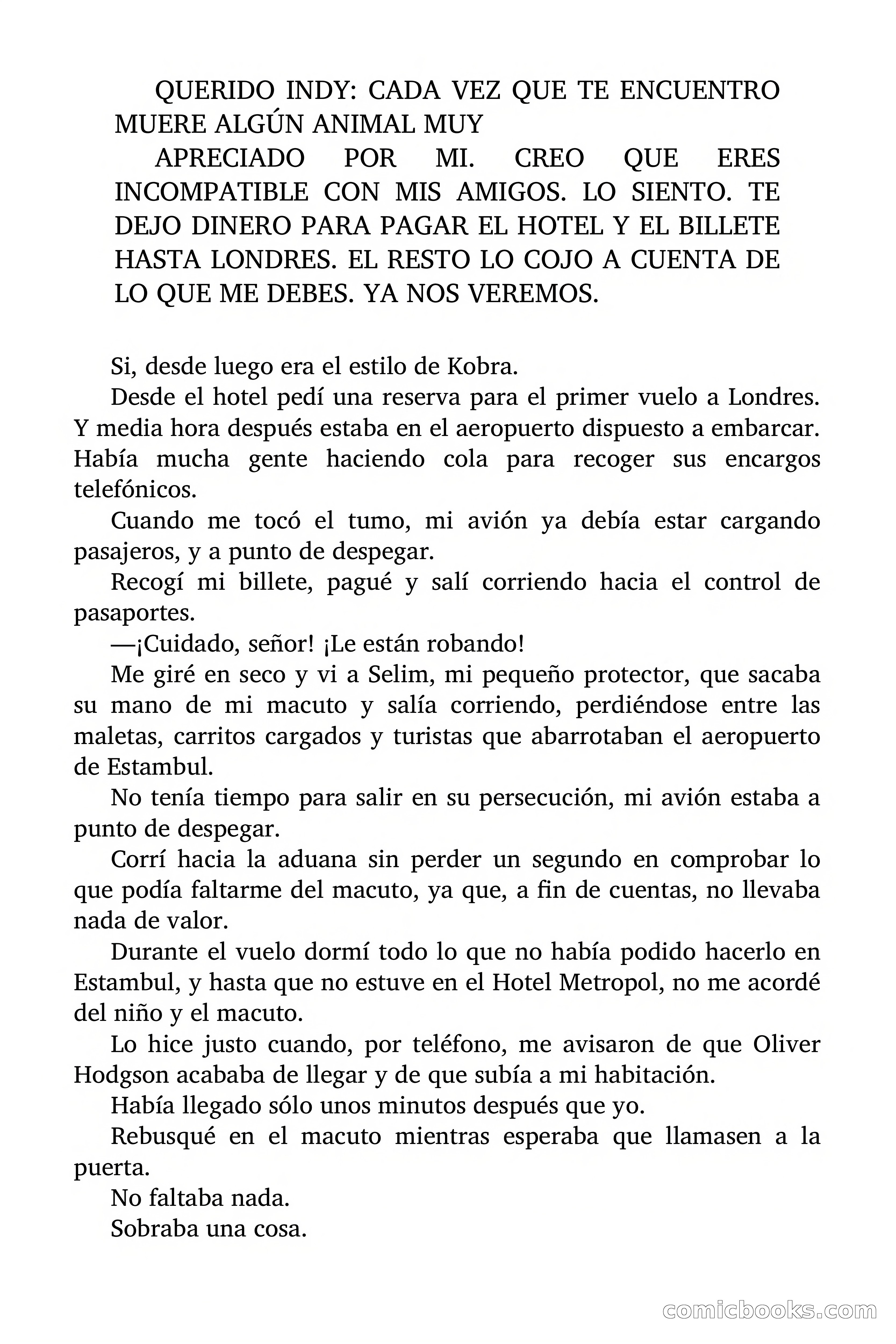 Indiana James: Recuerde el arma dormida — page 64 of 73