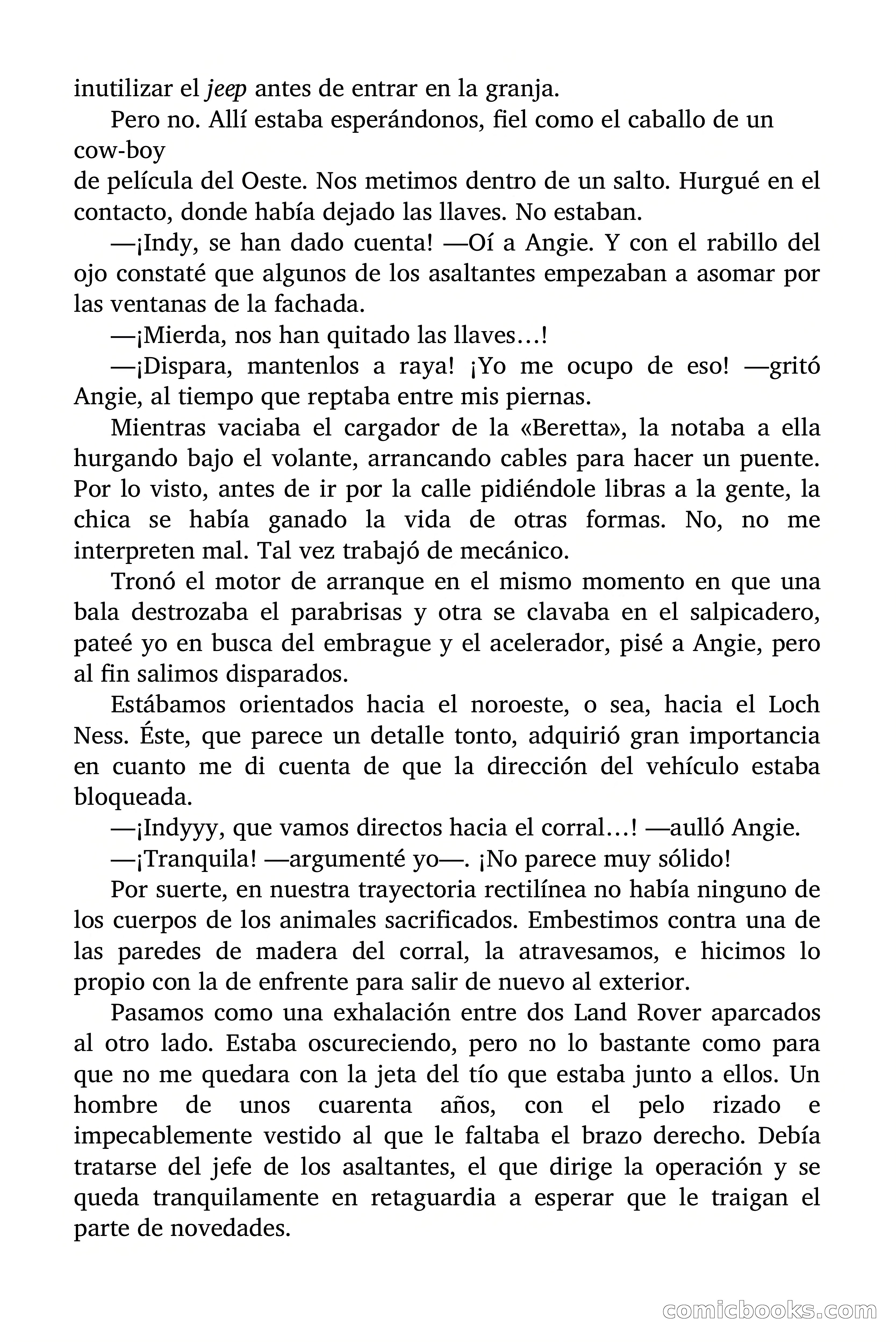 Indiana James: Cosecha Negra — page 22 of 75