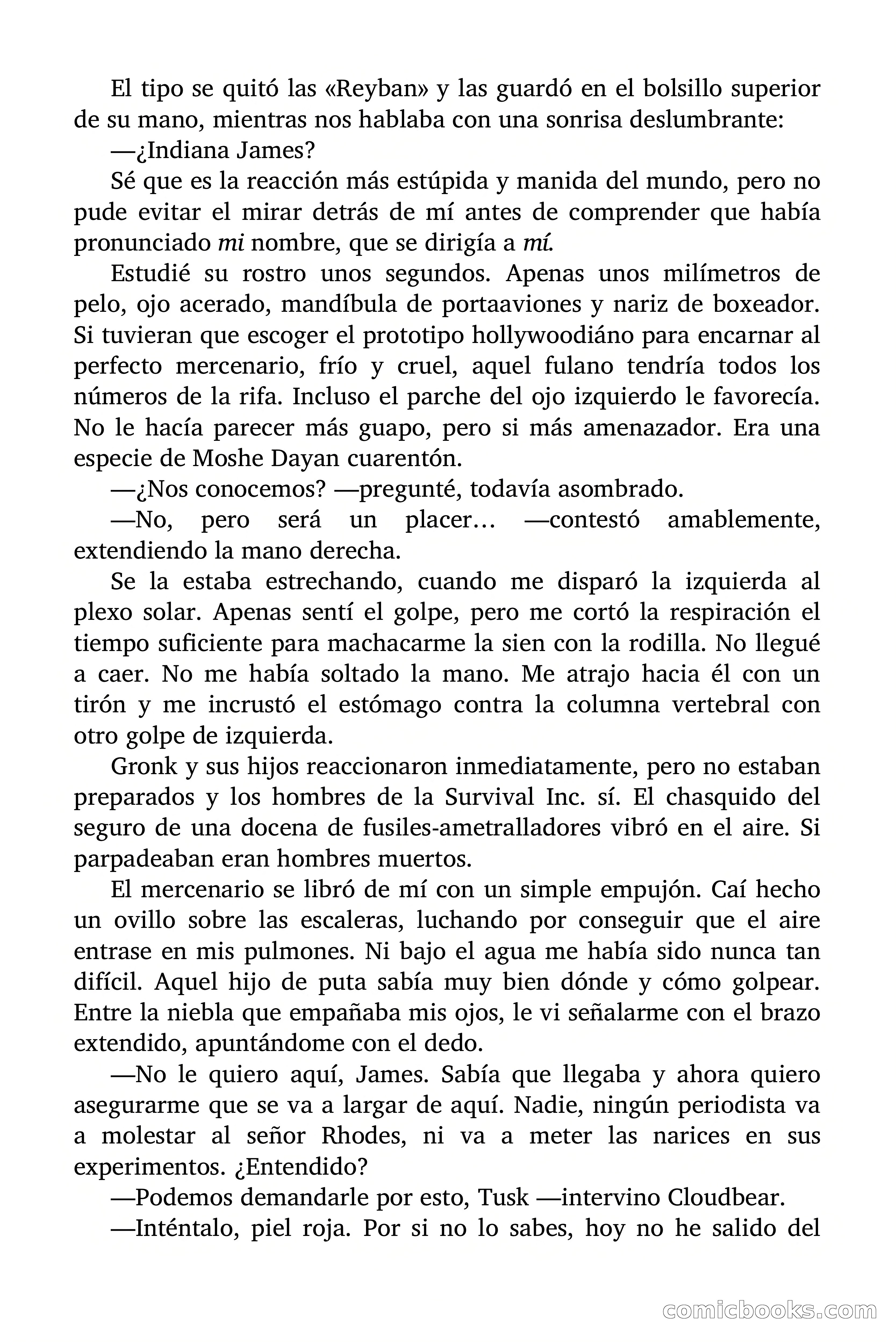 Indiana James: Los hijos del átomo — page 22 of 66