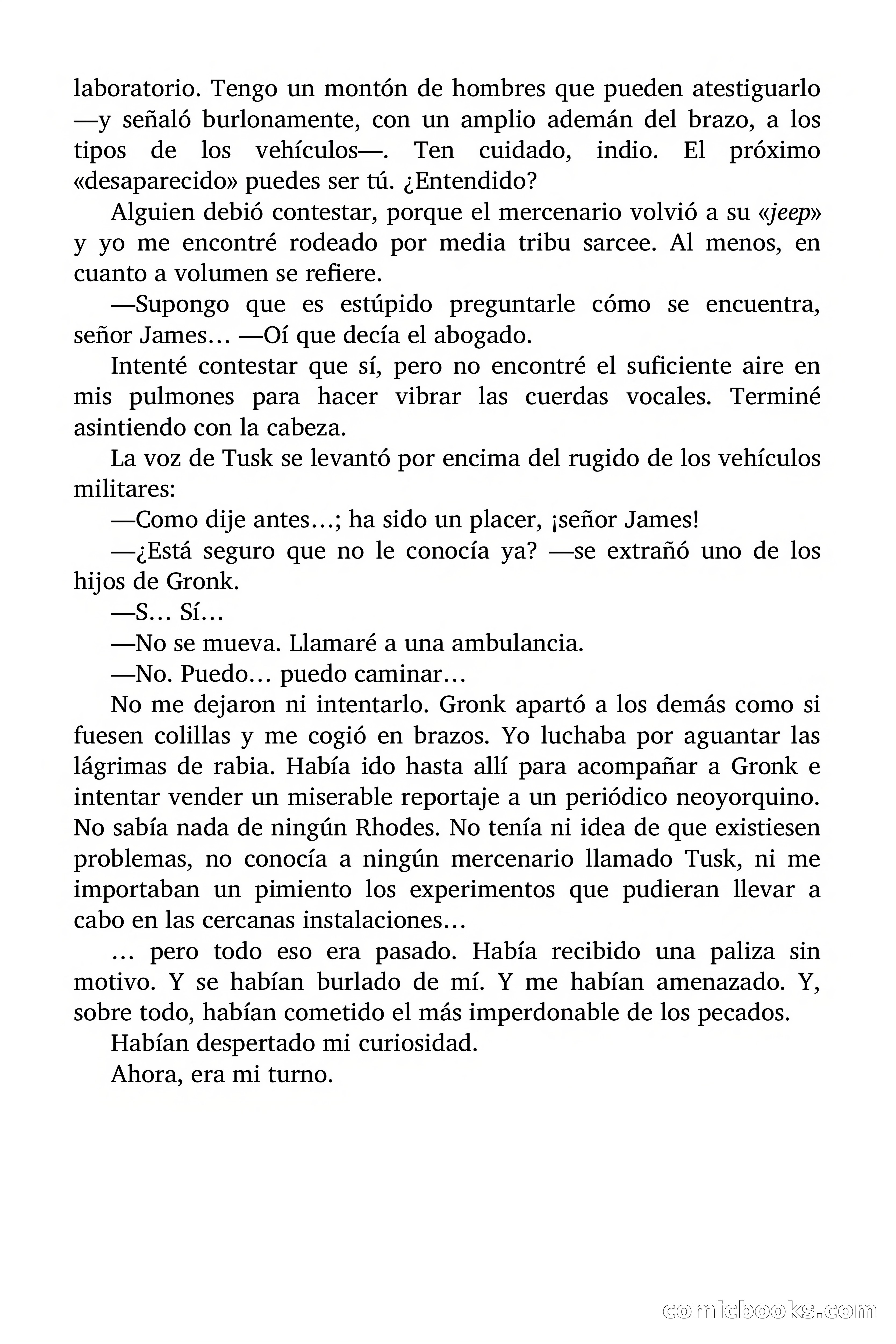 Indiana James: Los hijos del átomo — page 23 of 66