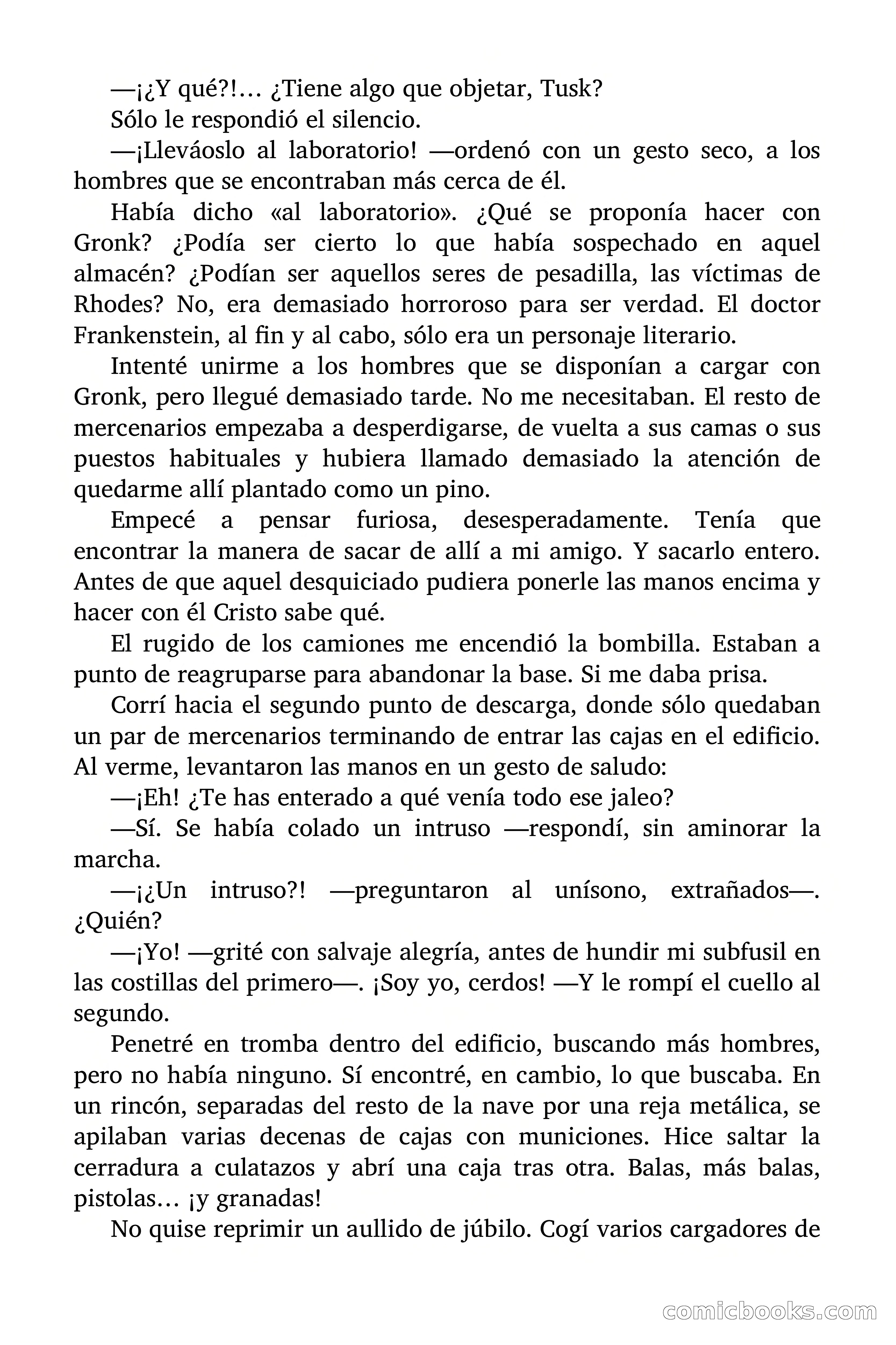 Indiana James: Los hijos del átomo — page 36 of 66