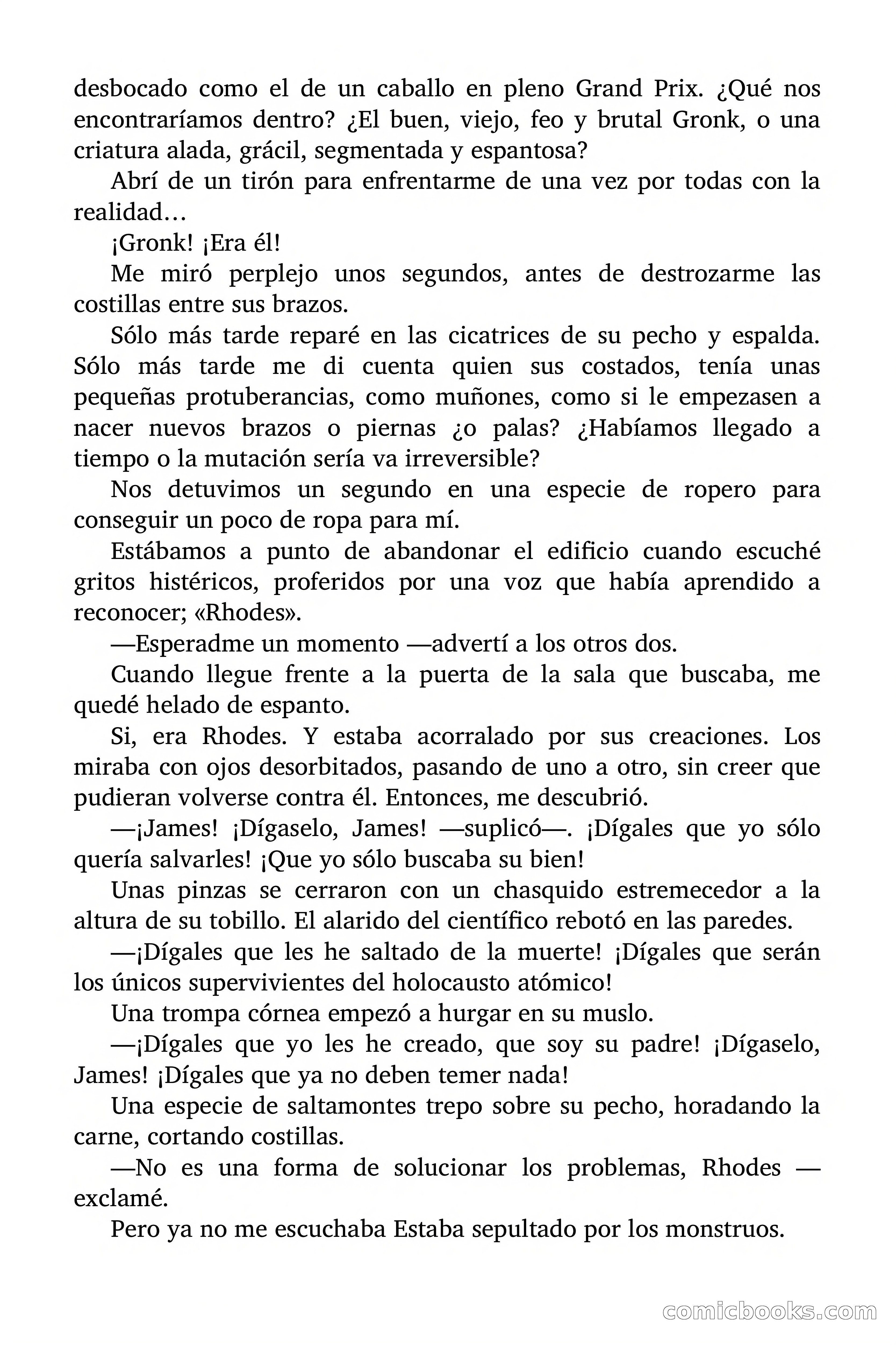 Indiana James: Los hijos del átomo — page 58 of 66