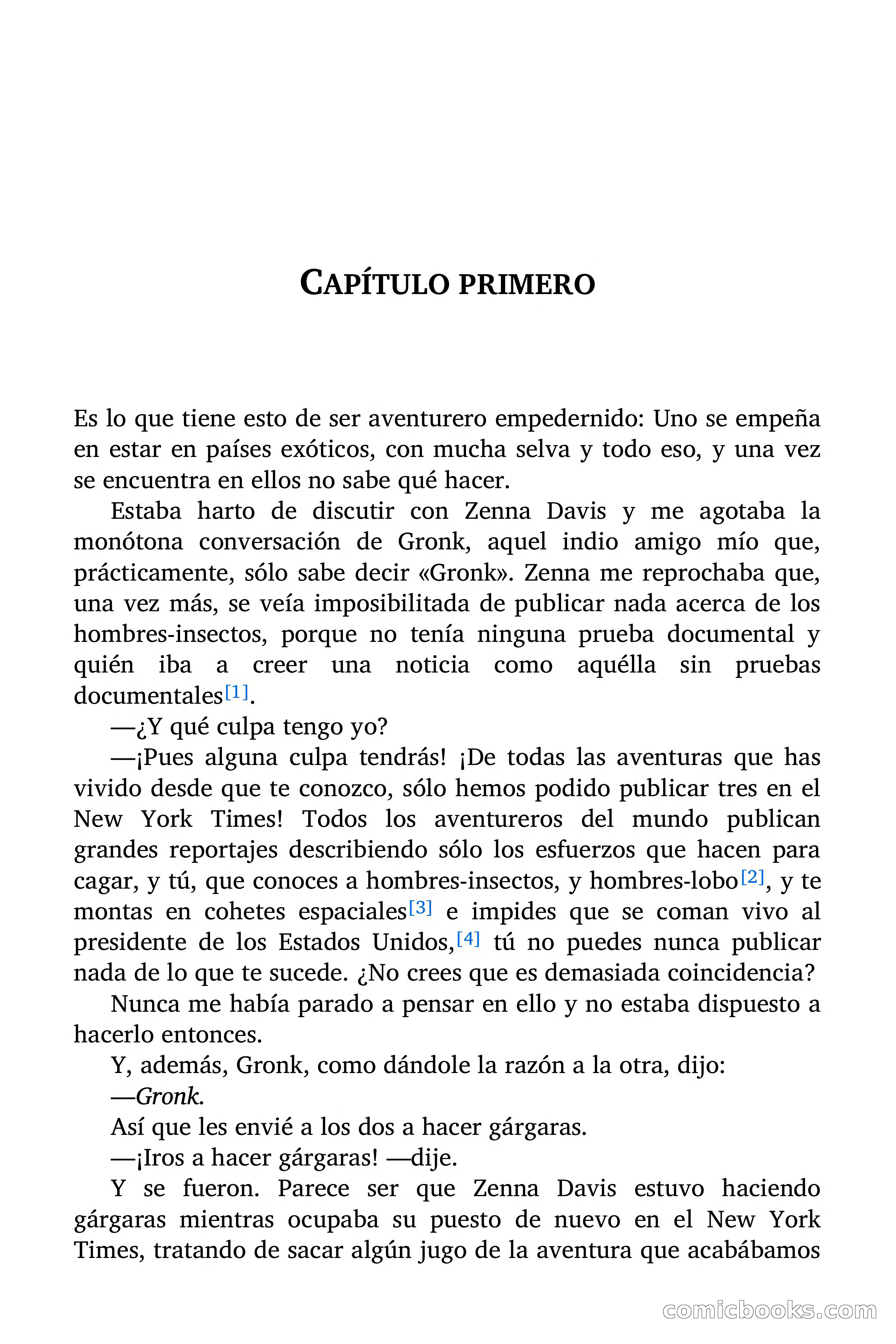 Indiana James: Desafío a las Estrellas — page 6 of 86