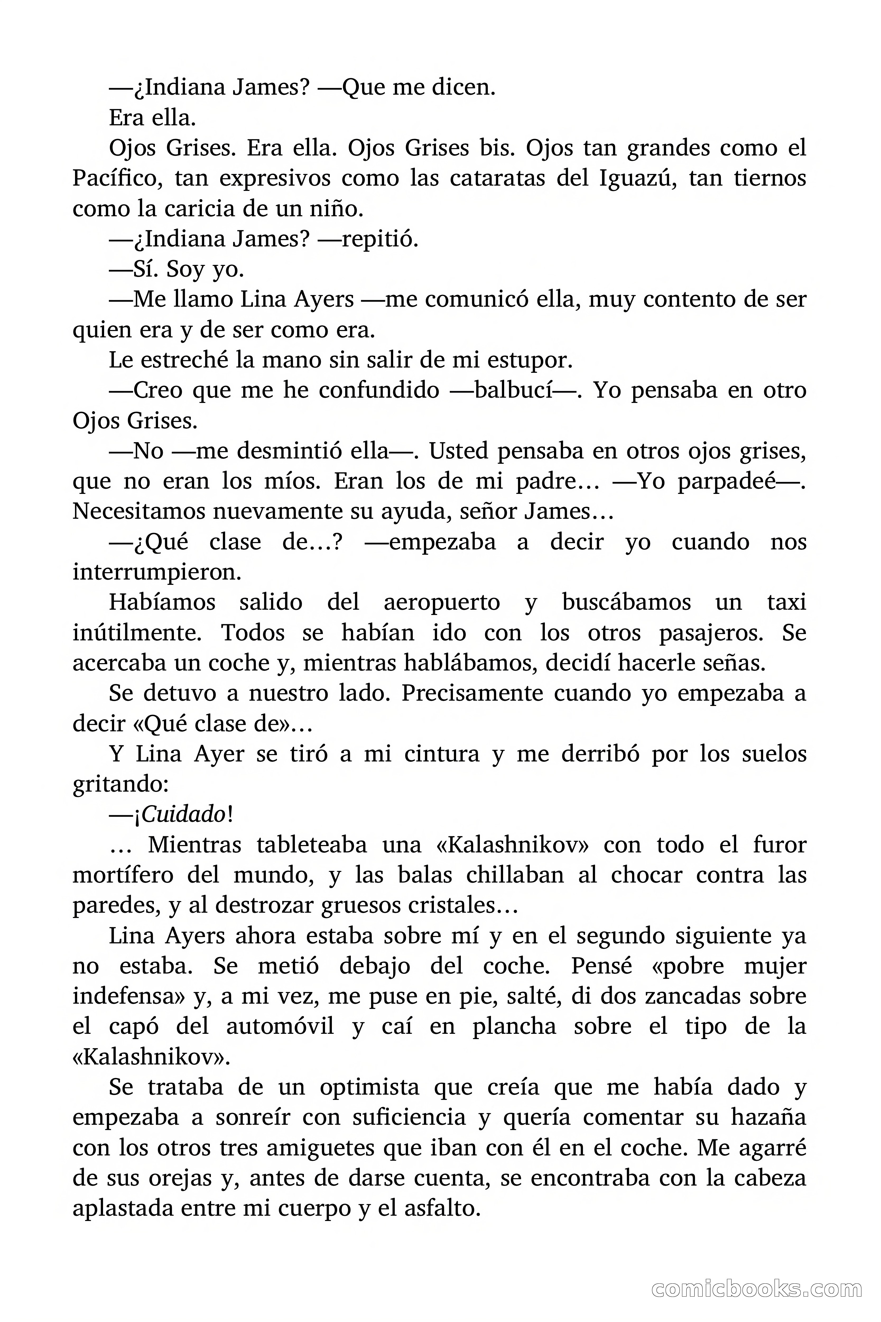 Indiana James: Desafío a las Estrellas — page 9 of 86