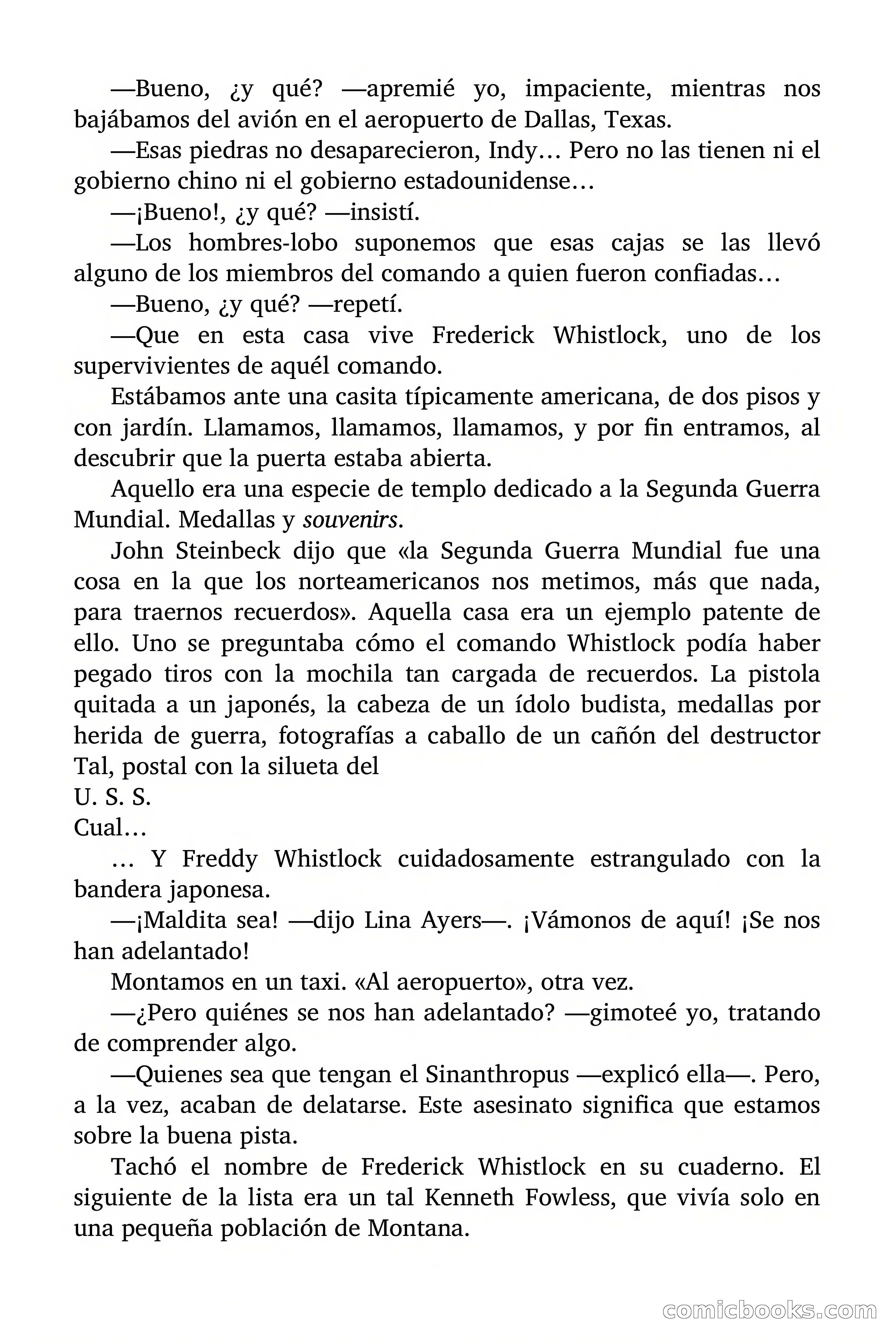Indiana James: Desafío a las Estrellas — page 14 of 86