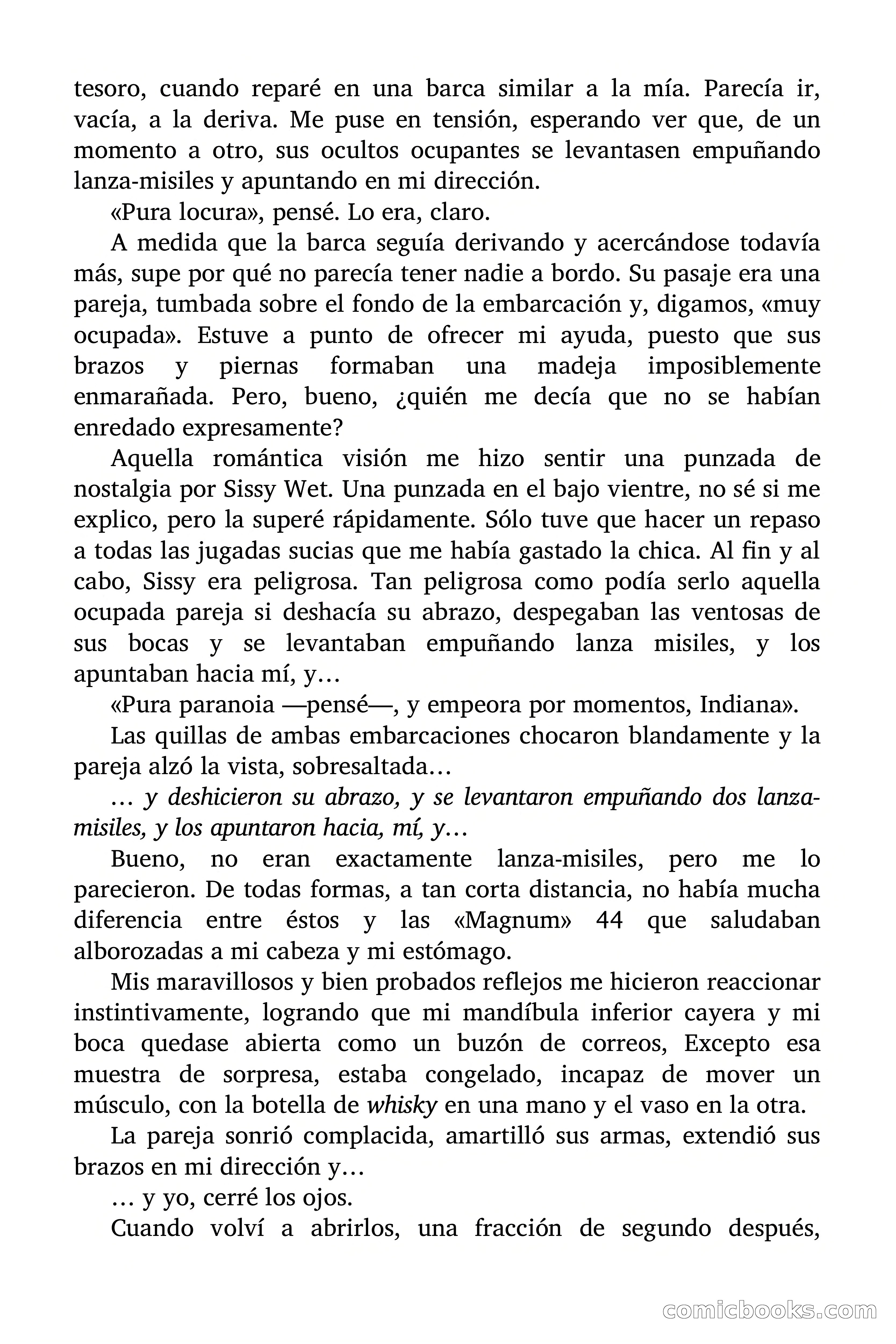 Indiana James: Electra es una cruel amante — page 8 of 65