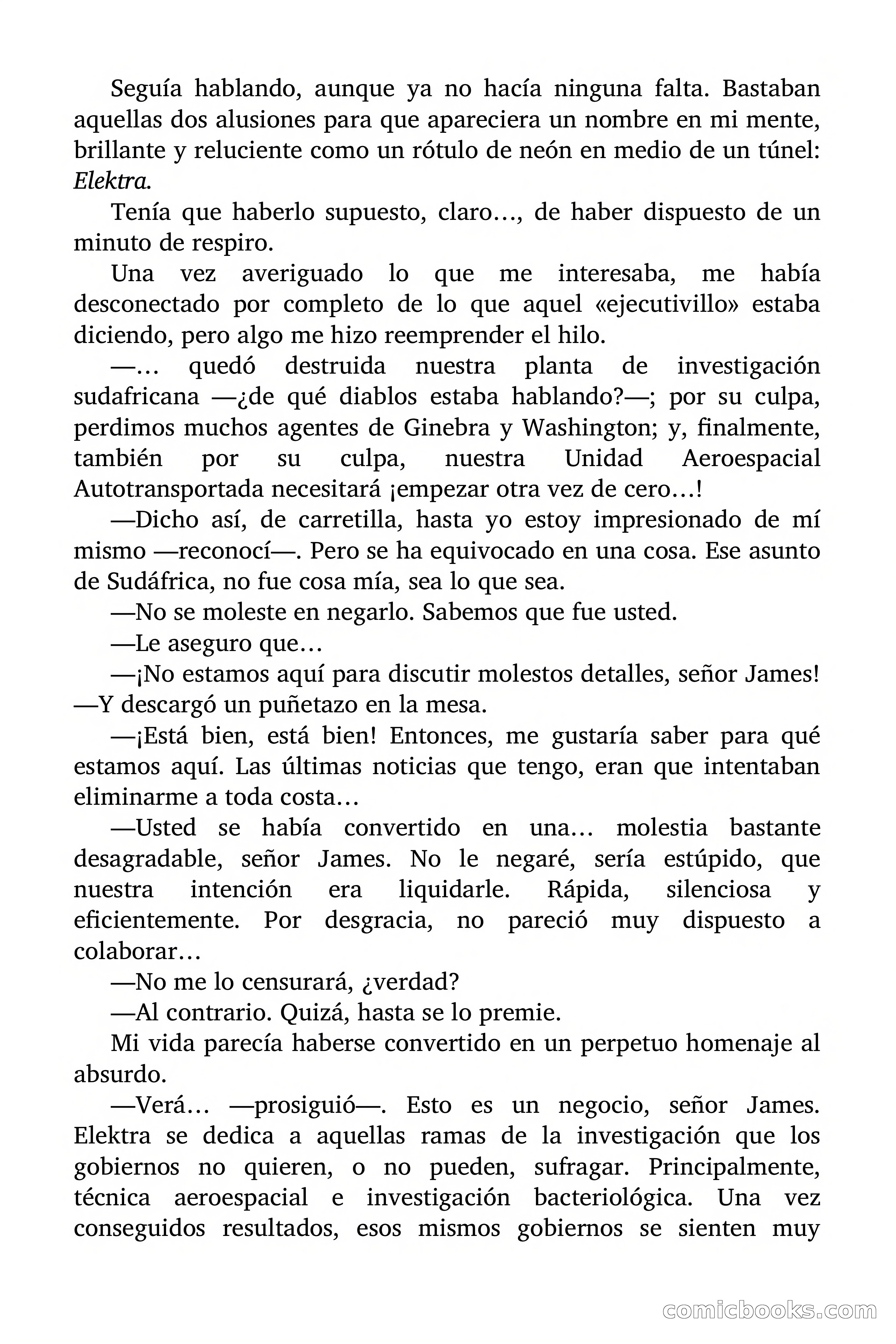 Indiana James: Electra es una cruel amante — page 38 of 65