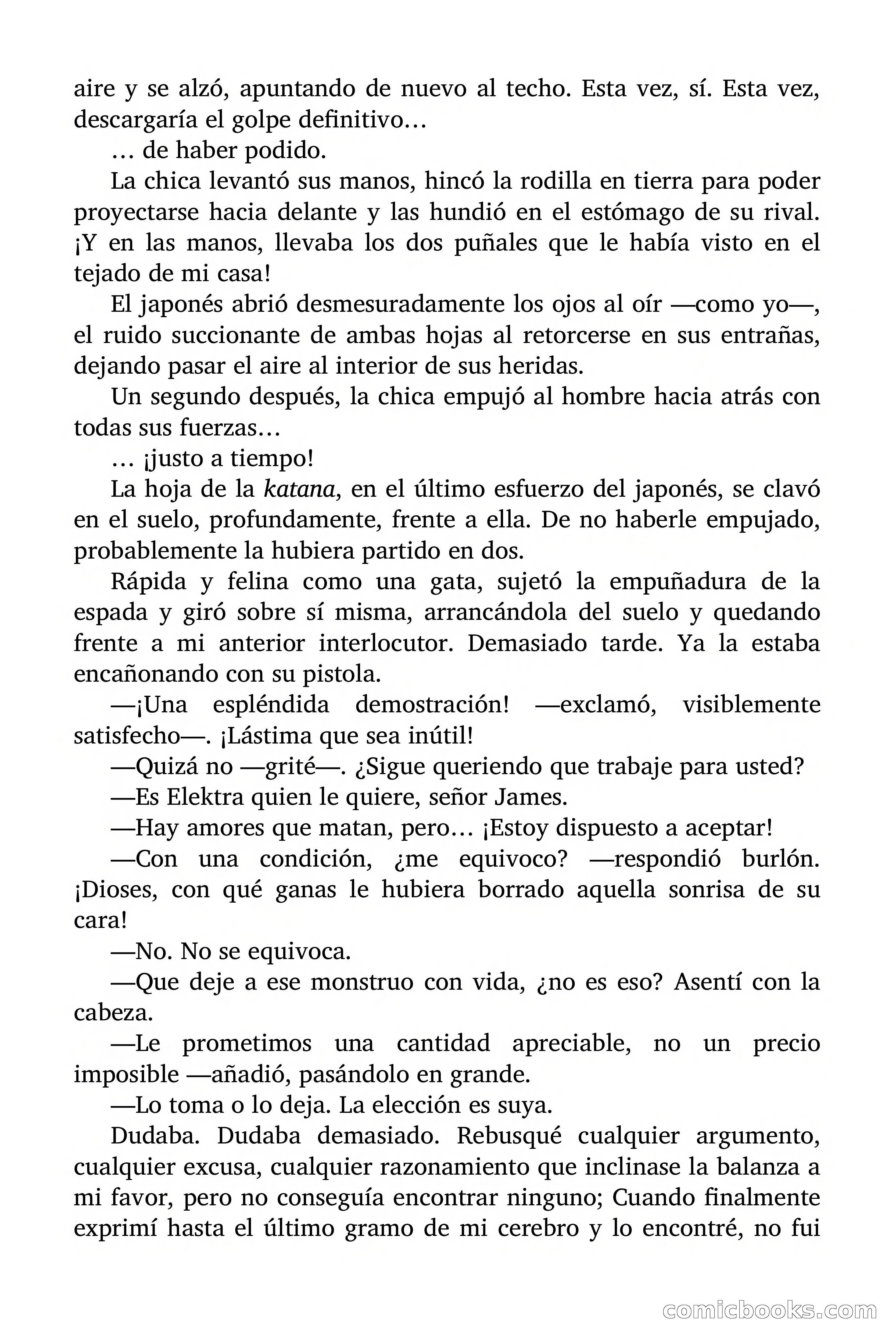 Indiana James: Electra es una cruel amante — page 43 of 65