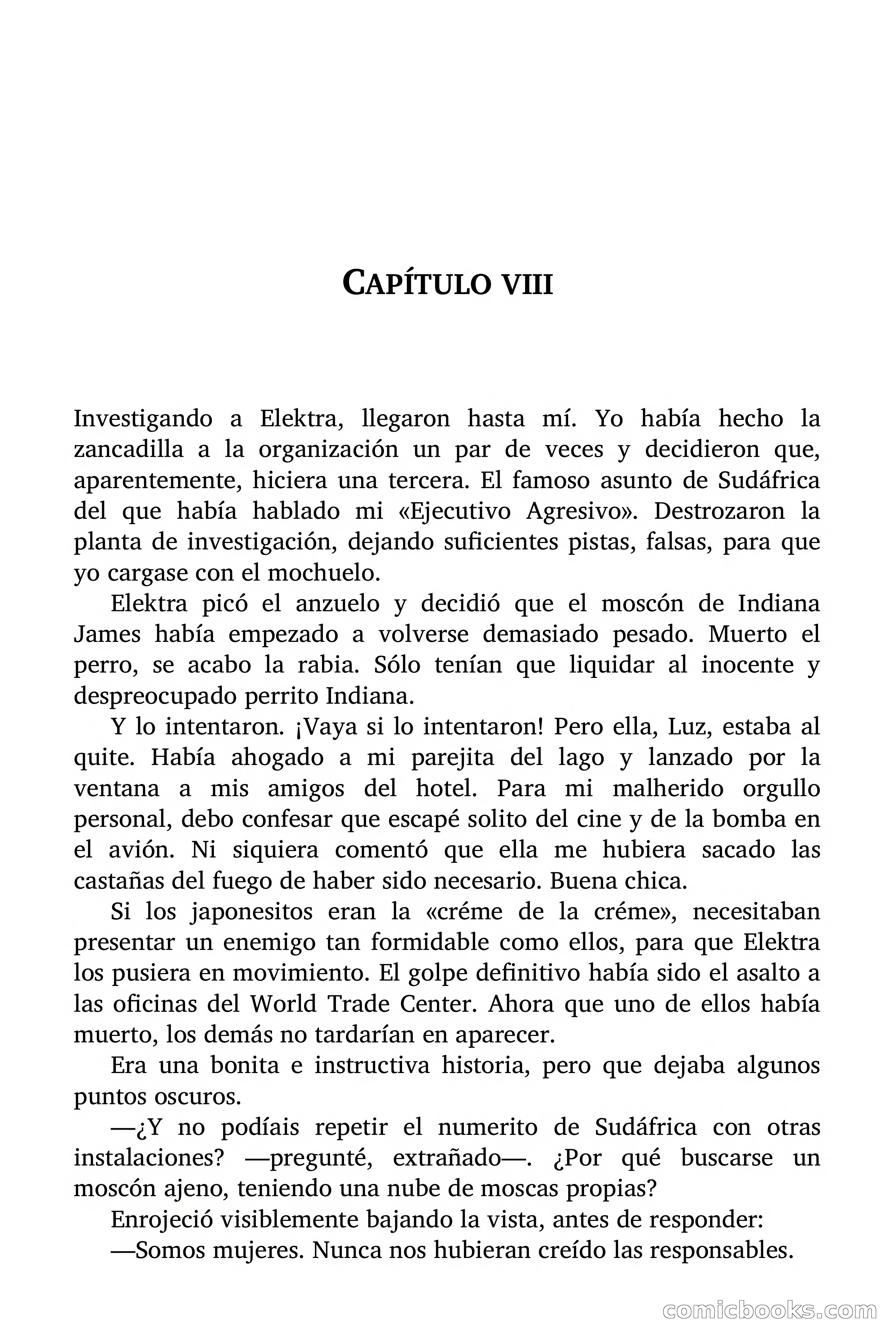 Indiana James: Electra es una cruel amante — page 50 of 65