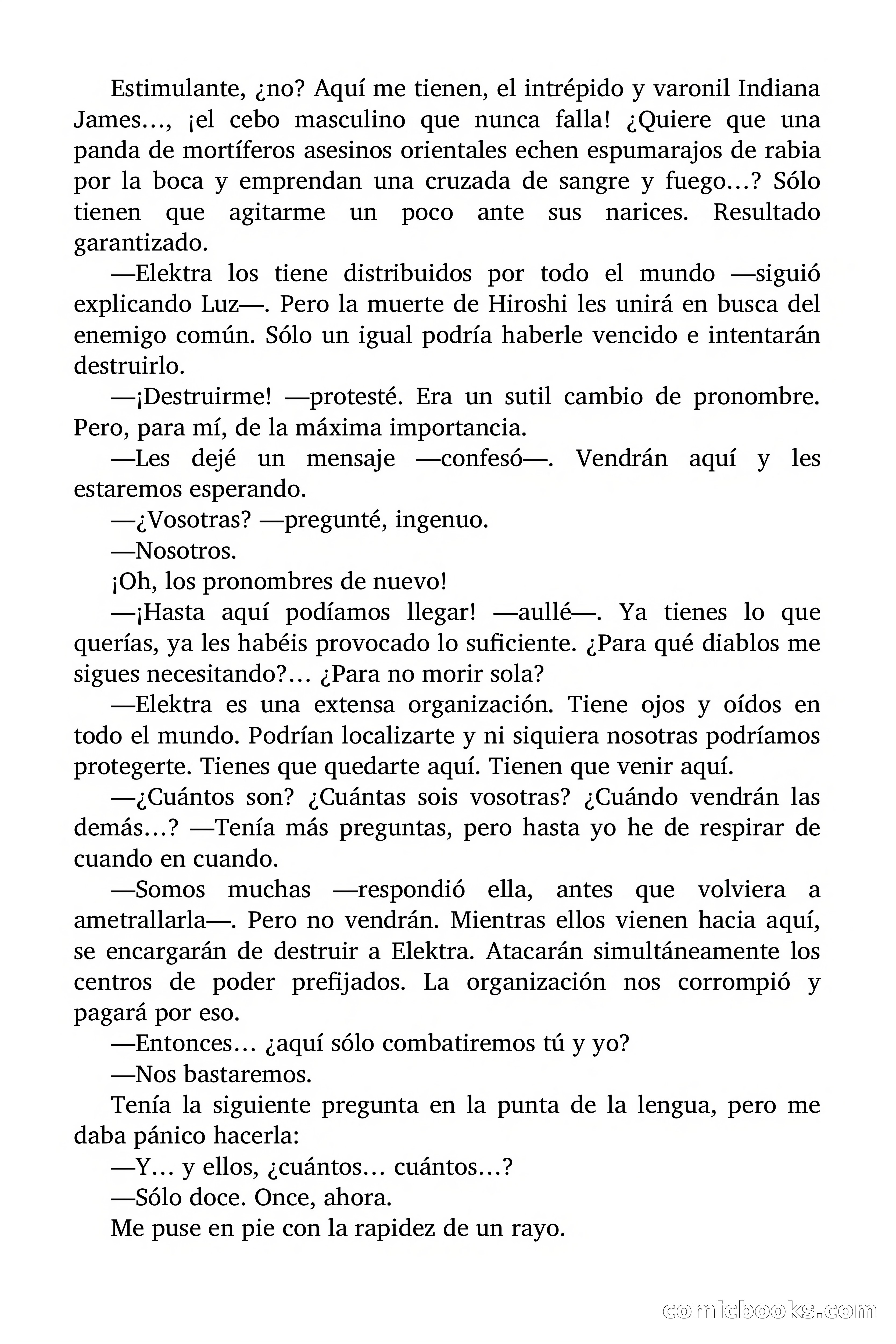 Indiana James: Electra es una cruel amante — page 51 of 65