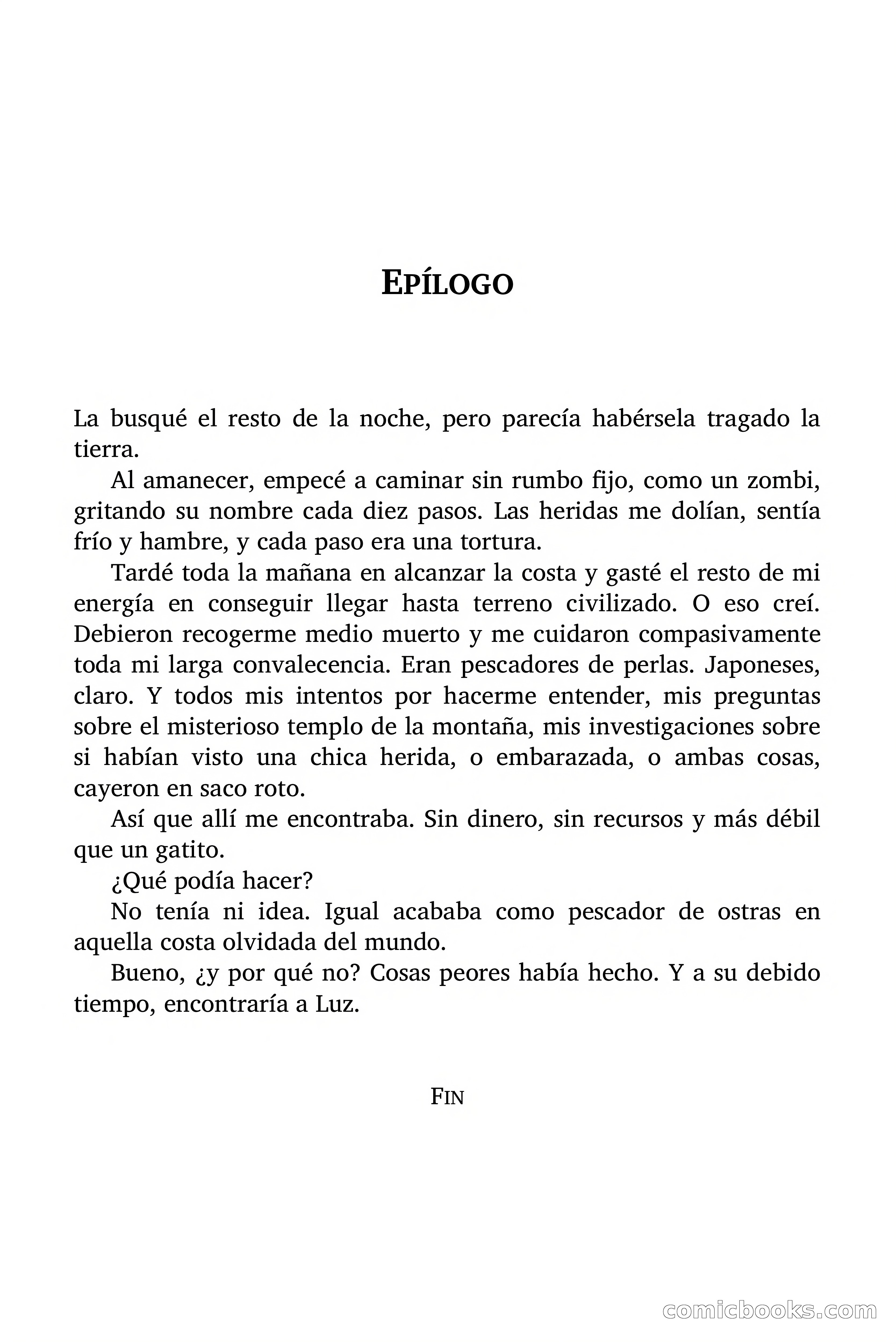 Indiana James: Electra es una cruel amante — page 61 of 65