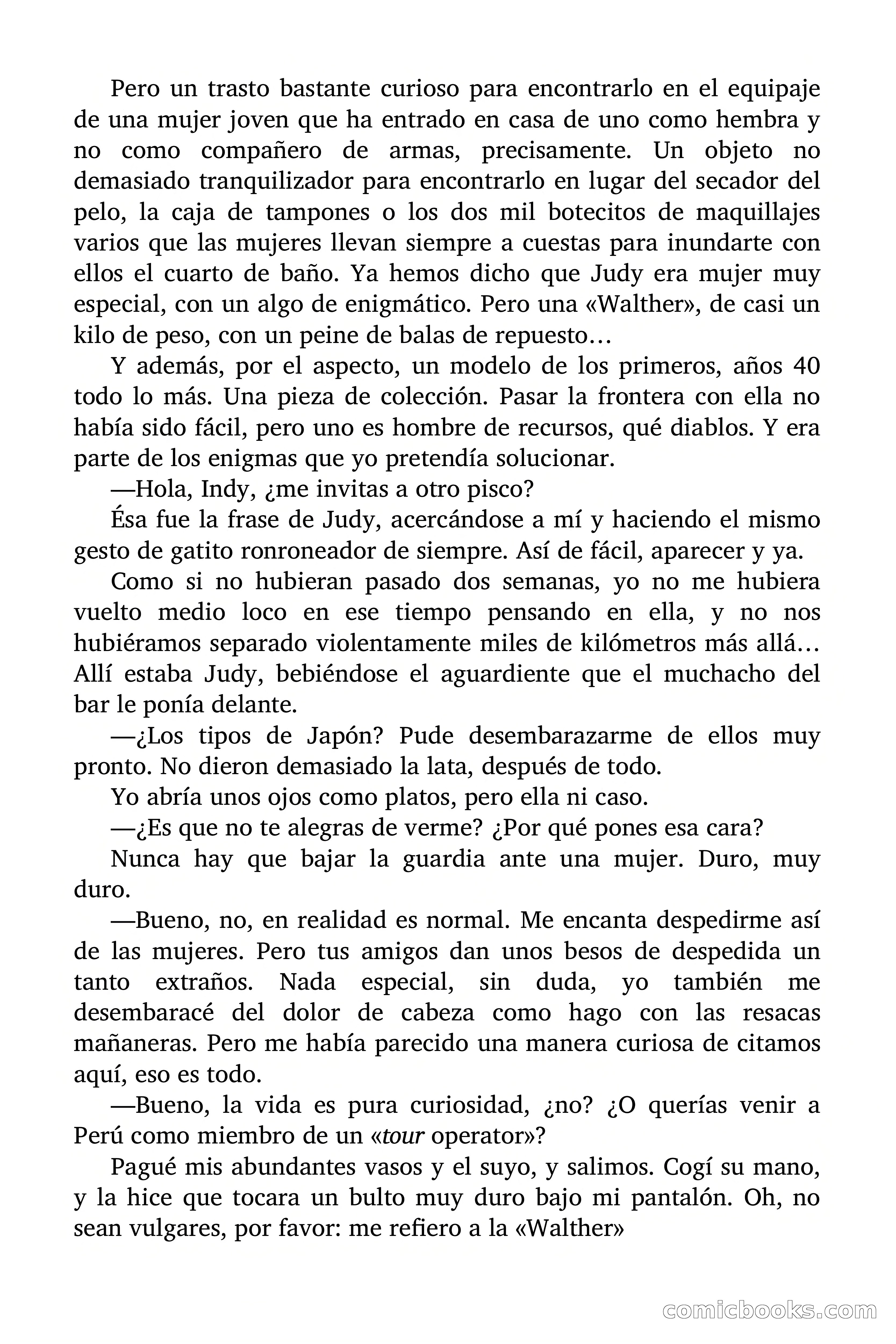 Indiana James: Judy con esquís en los diamantes — page 17 of 79