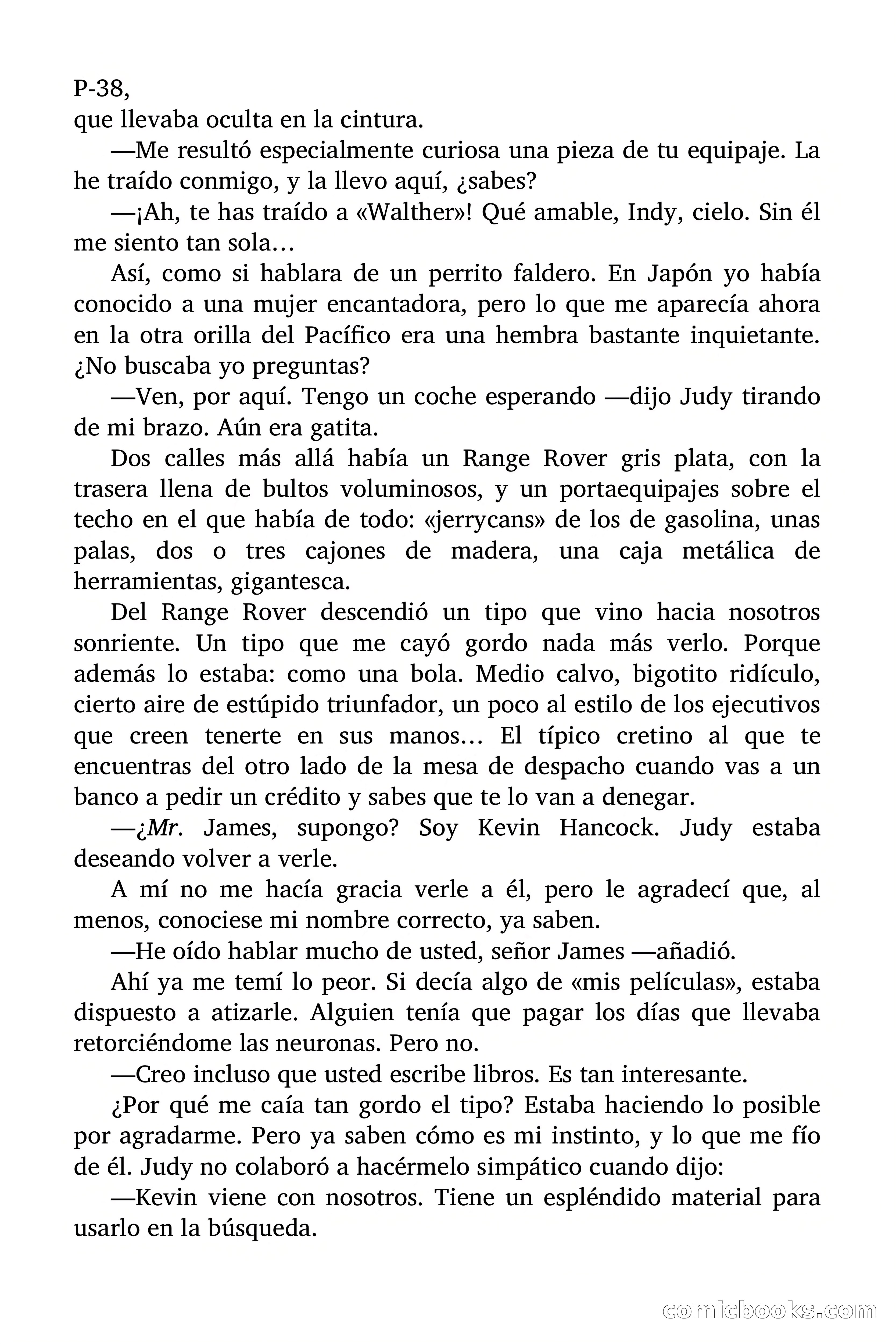Indiana James: Judy con esquís en los diamantes — page 18 of 79