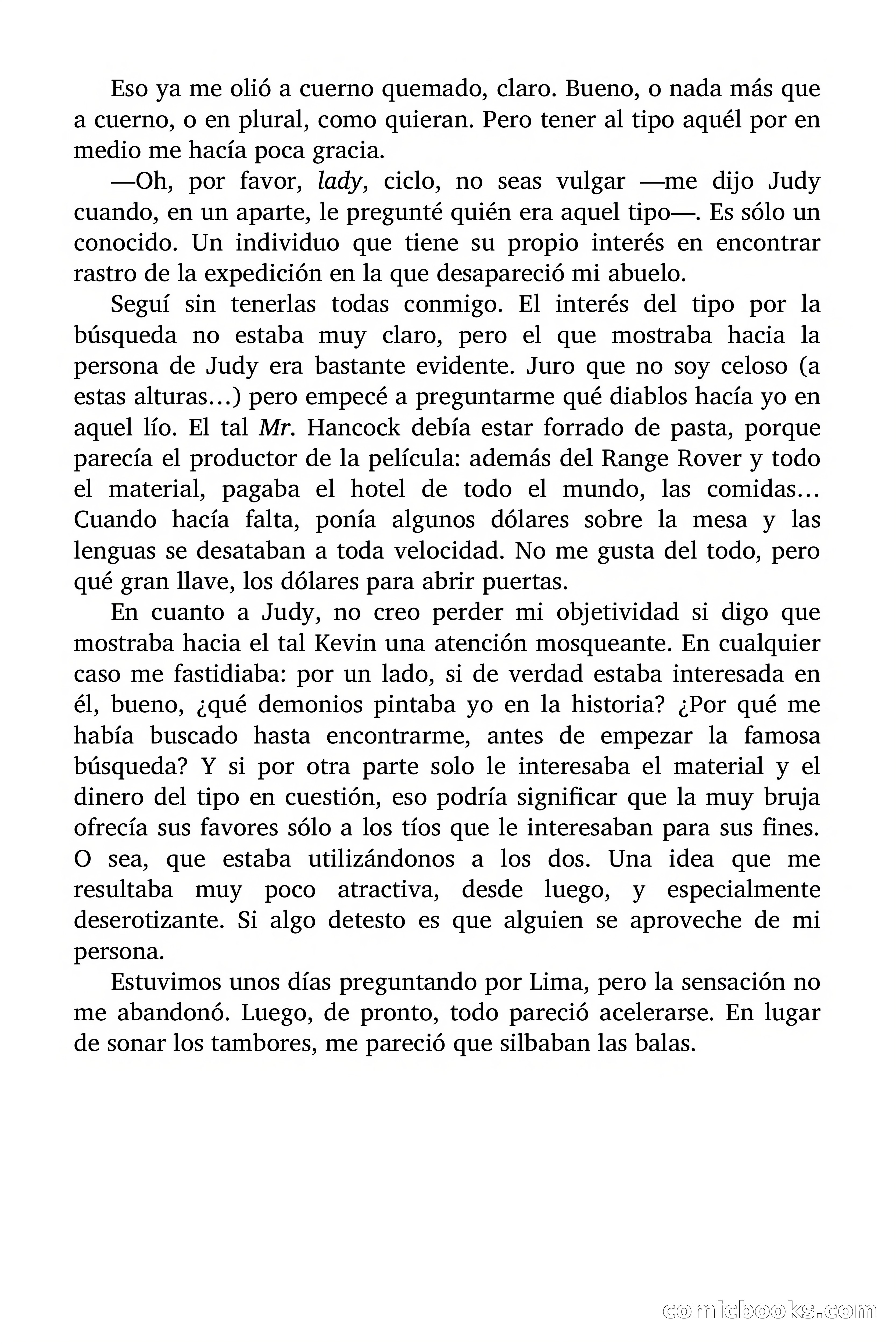 Indiana James: Judy con esquís en los diamantes — page 19 of 79