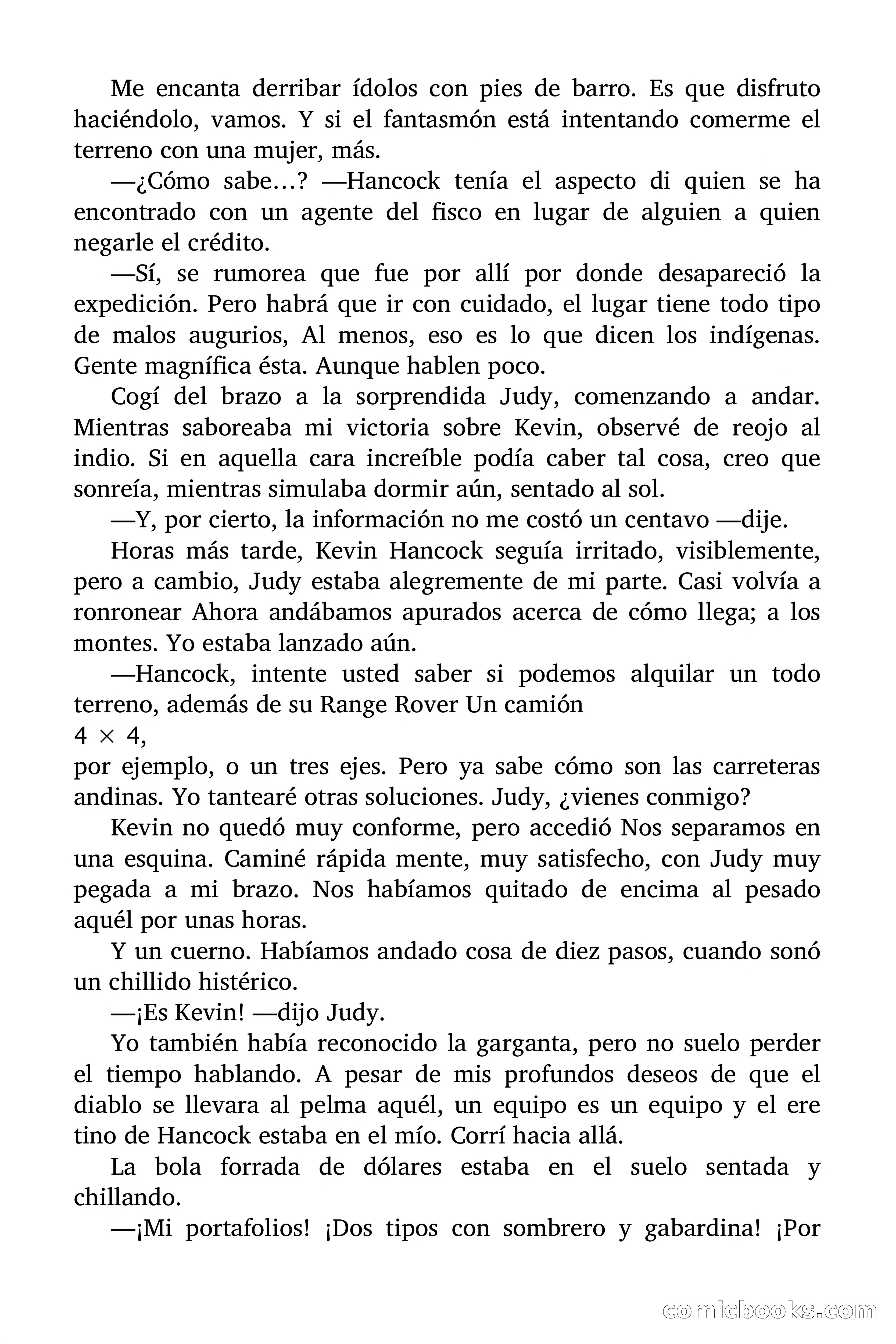 Indiana James: Judy con esquís en los diamantes — page 22 of 79