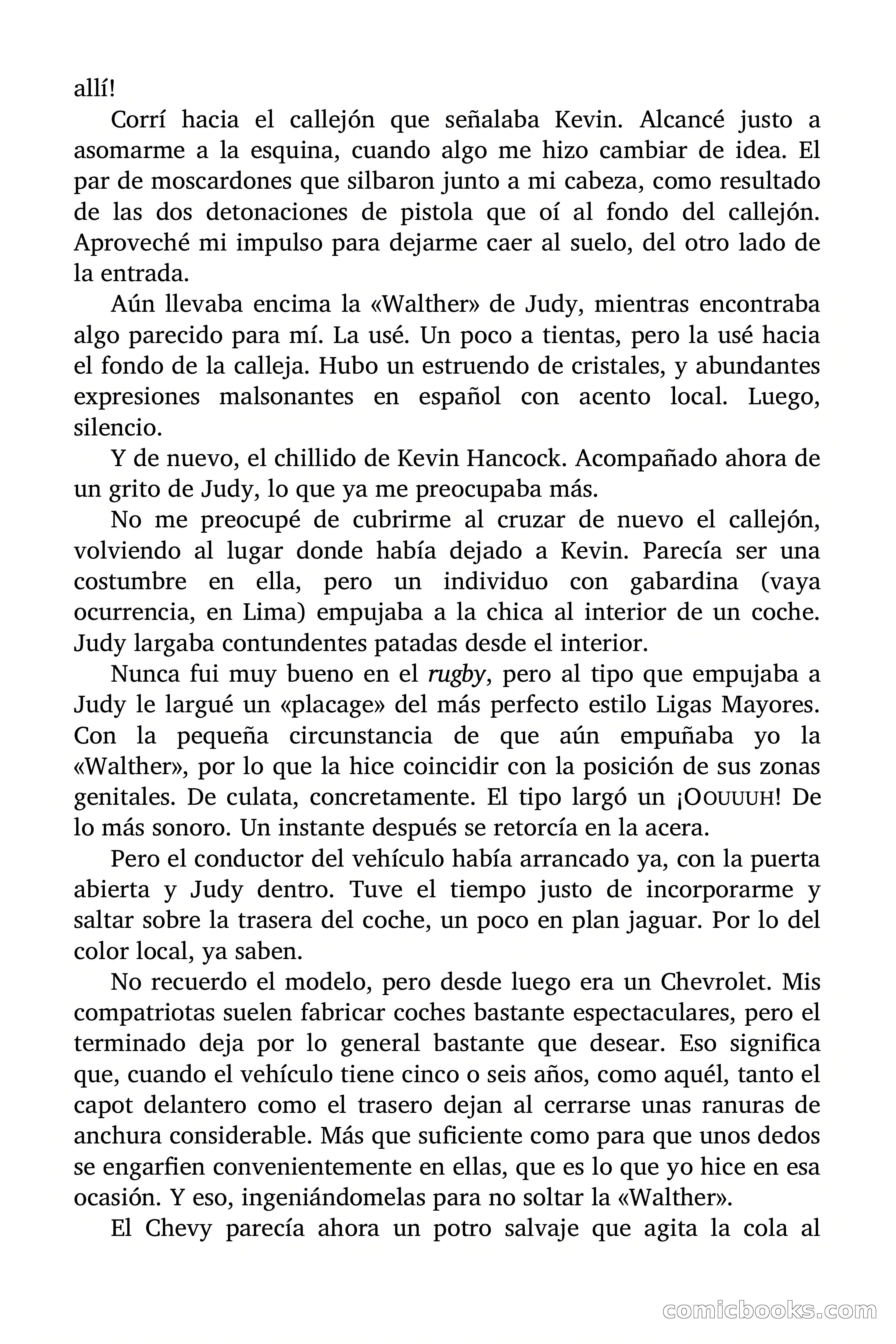 Indiana James: Judy con esquís en los diamantes — page 23 of 79