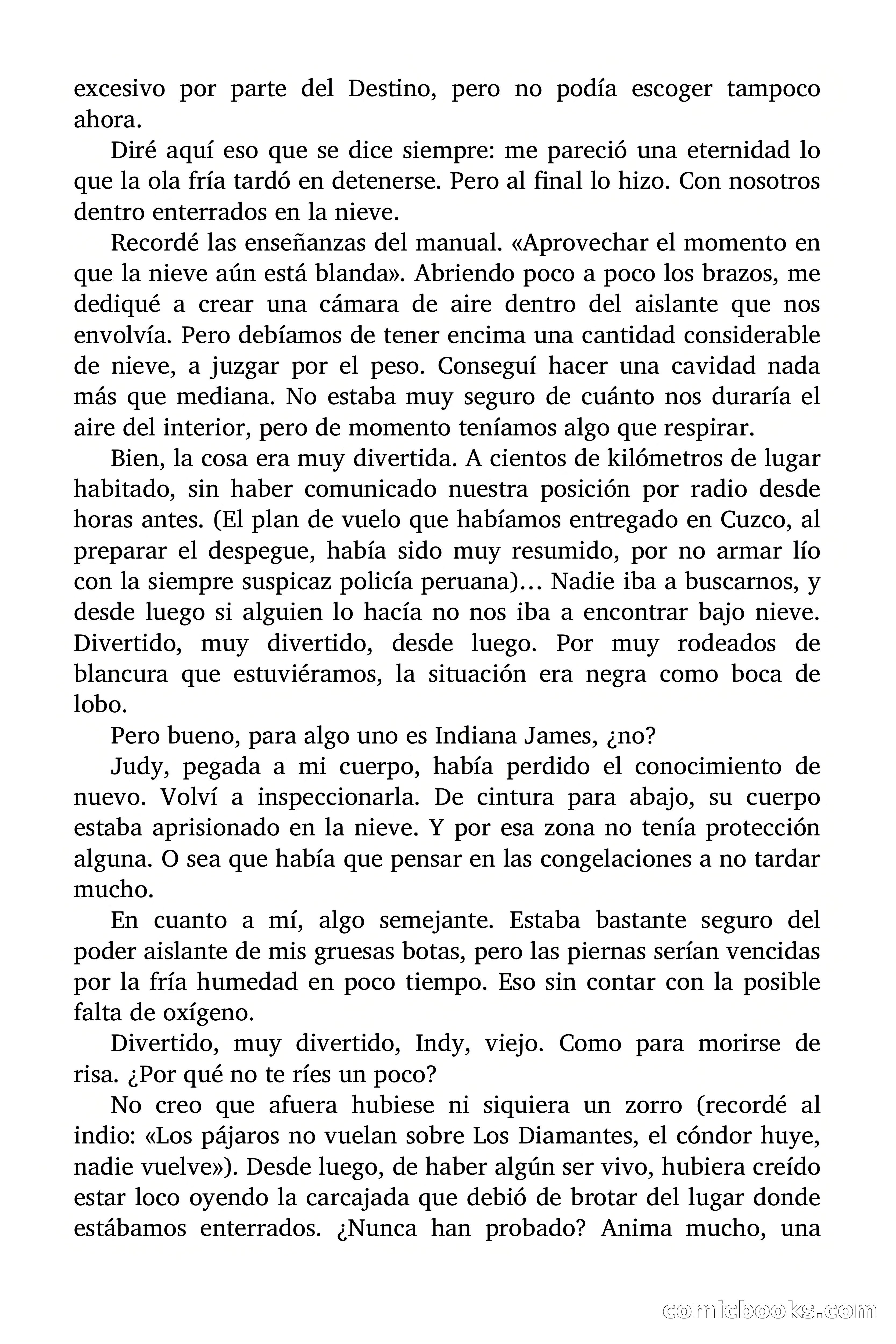 Indiana James: Judy con esquís en los diamantes — page 31 of 79