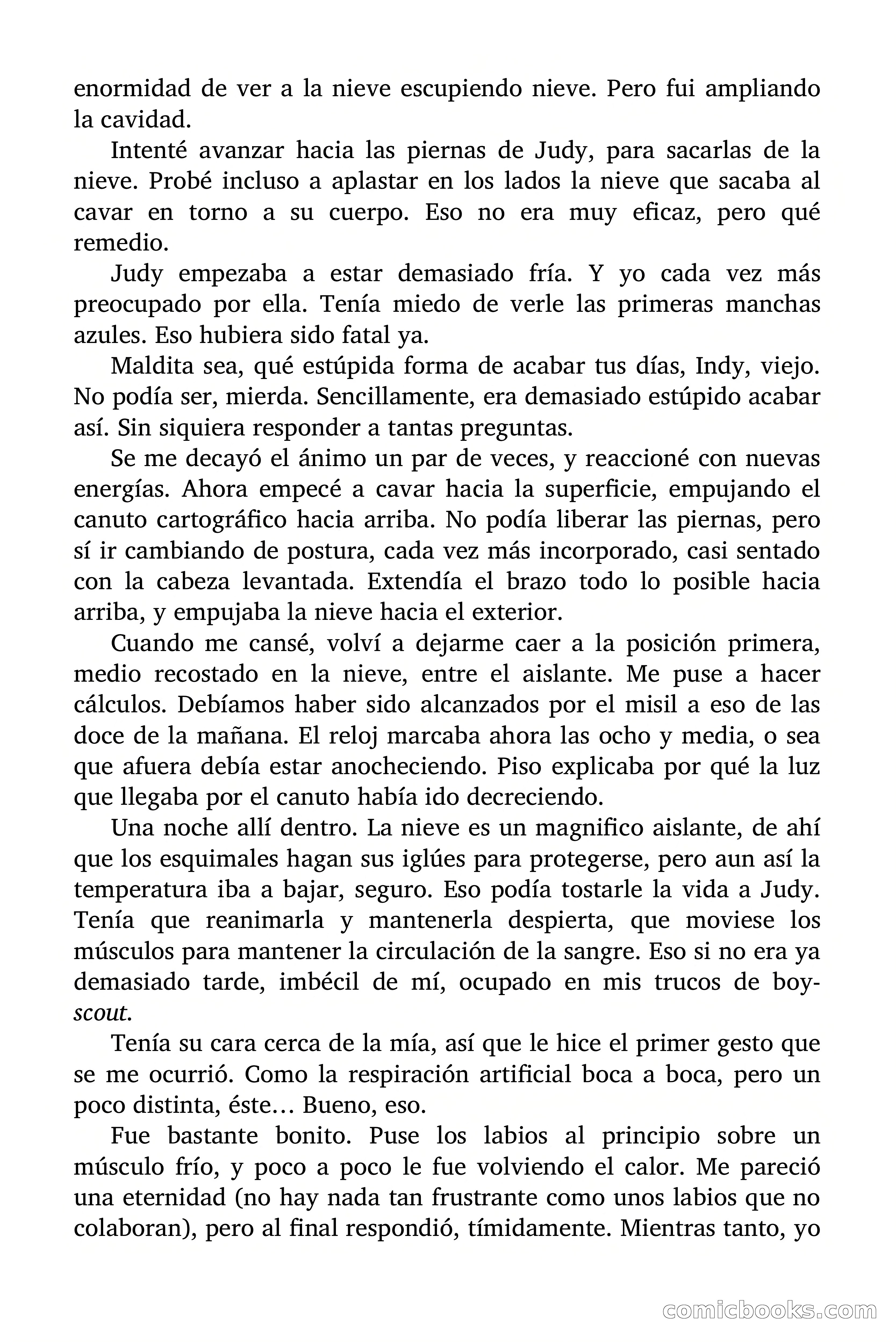 Indiana James: Judy con esquís en los diamantes — page 33 of 79