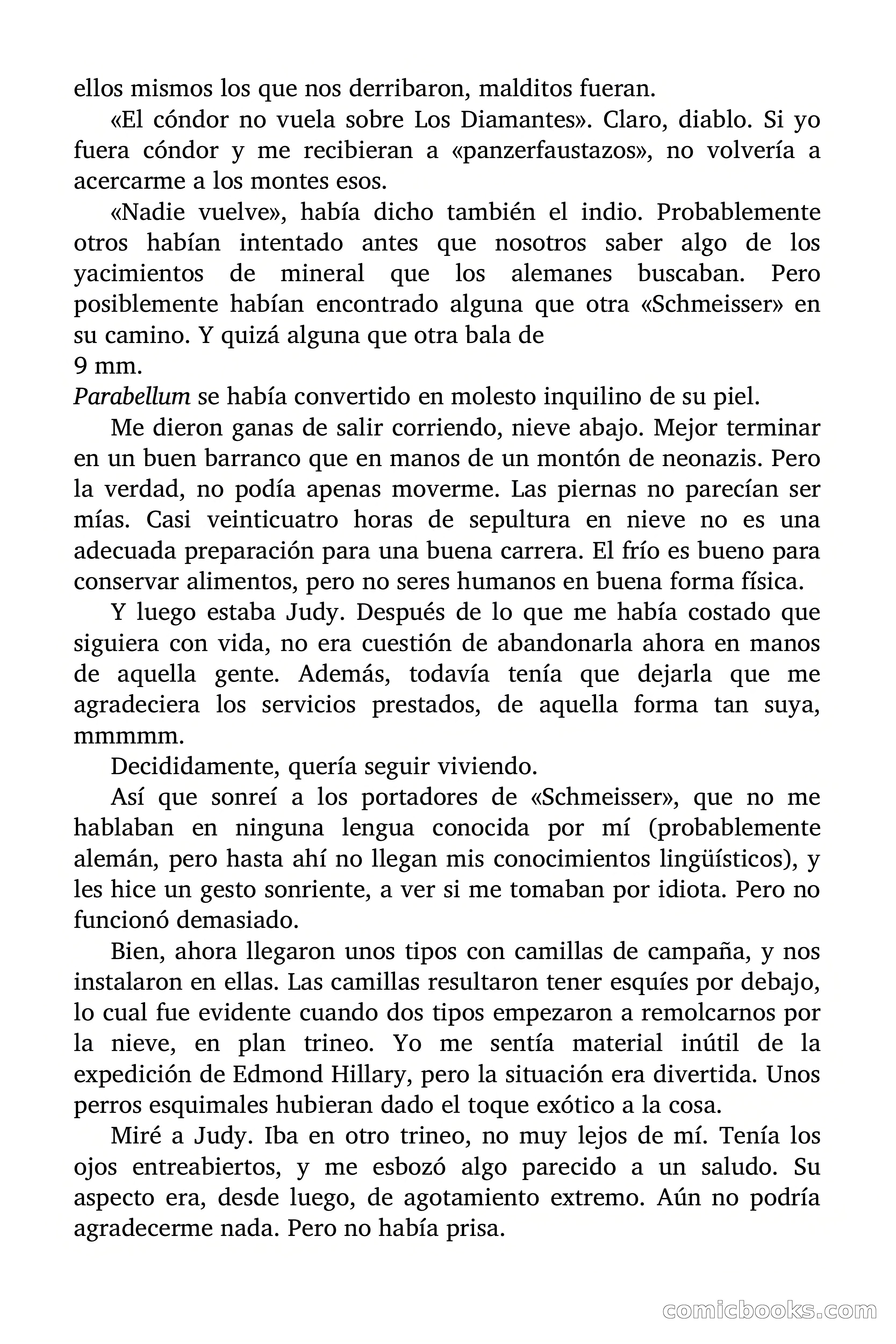 Indiana James: Judy con esquís en los diamantes — page 38 of 79