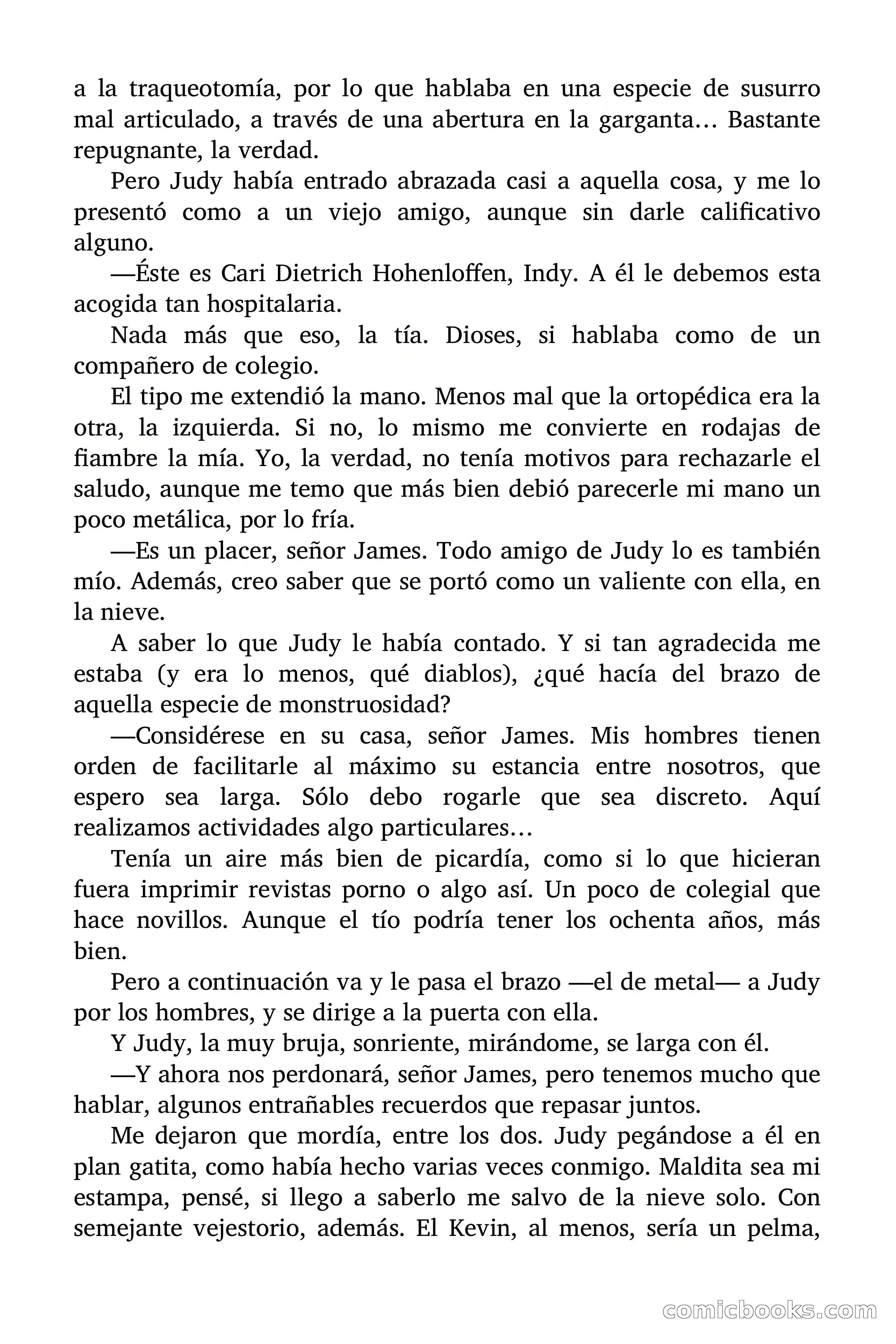 Indiana James: Judy con esquís en los diamantes — page 44 of 79