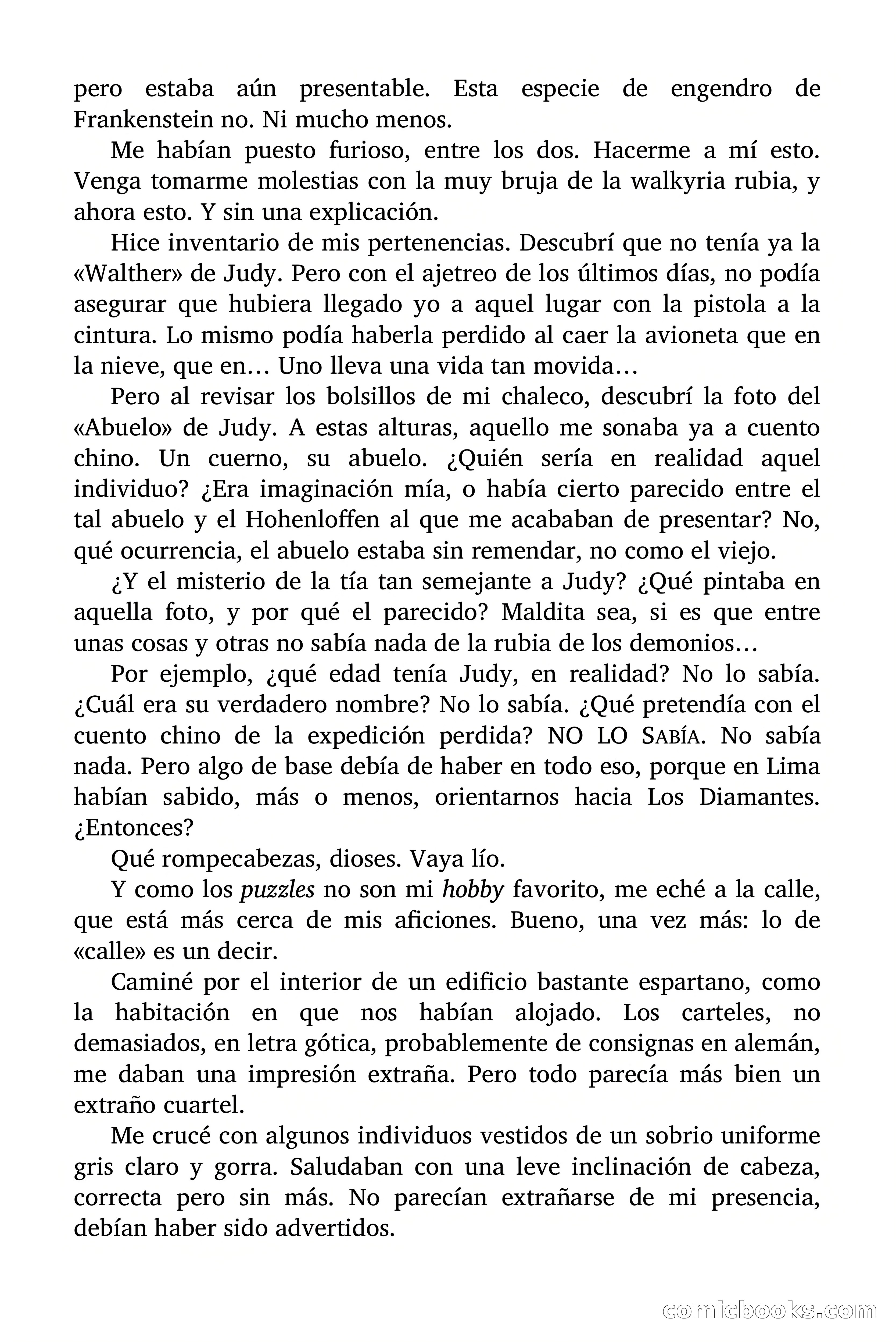 Indiana James: Judy con esquís en los diamantes — page 45 of 79