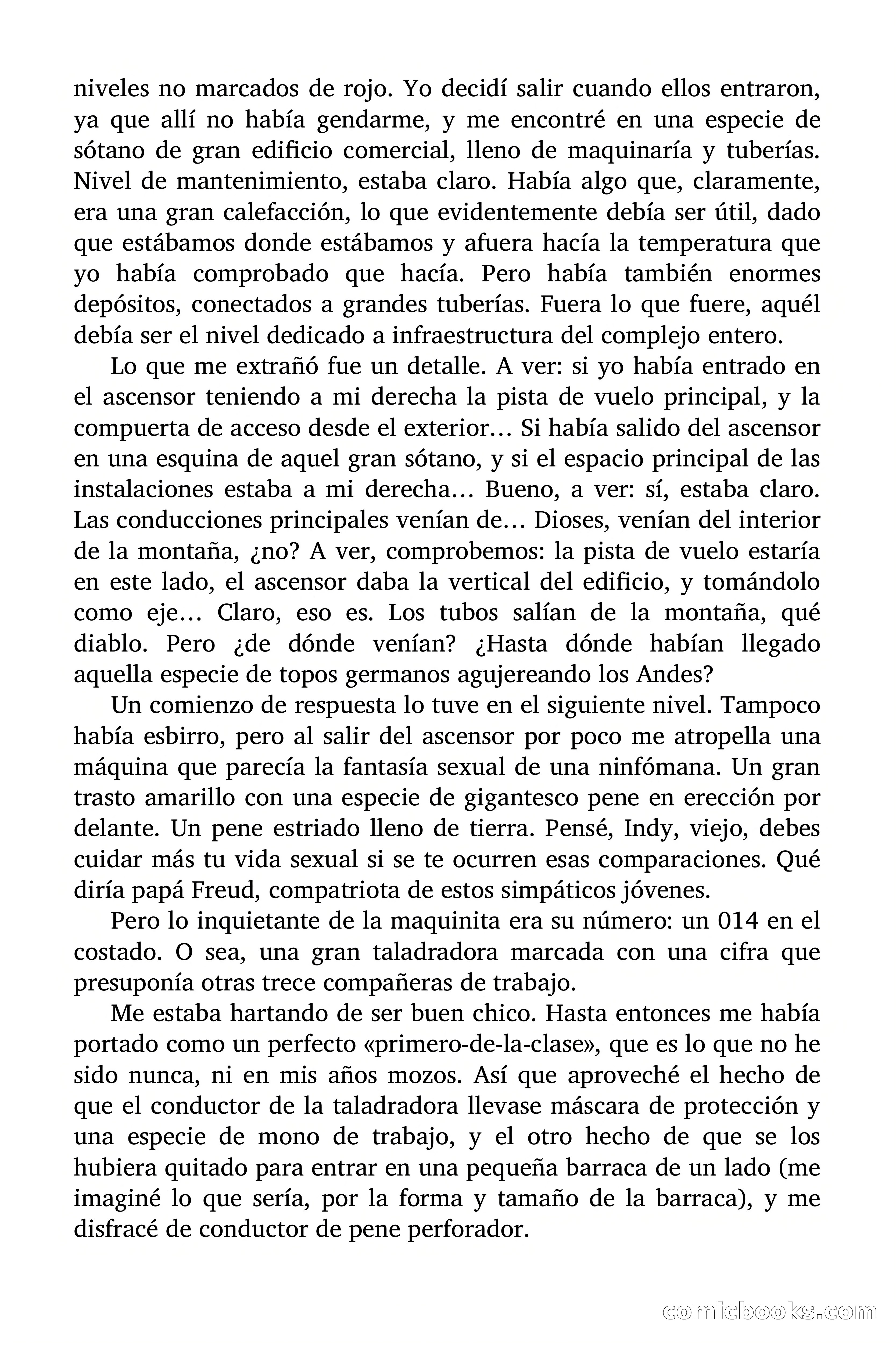 Indiana James: Judy con esquís en los diamantes — page 54 of 79