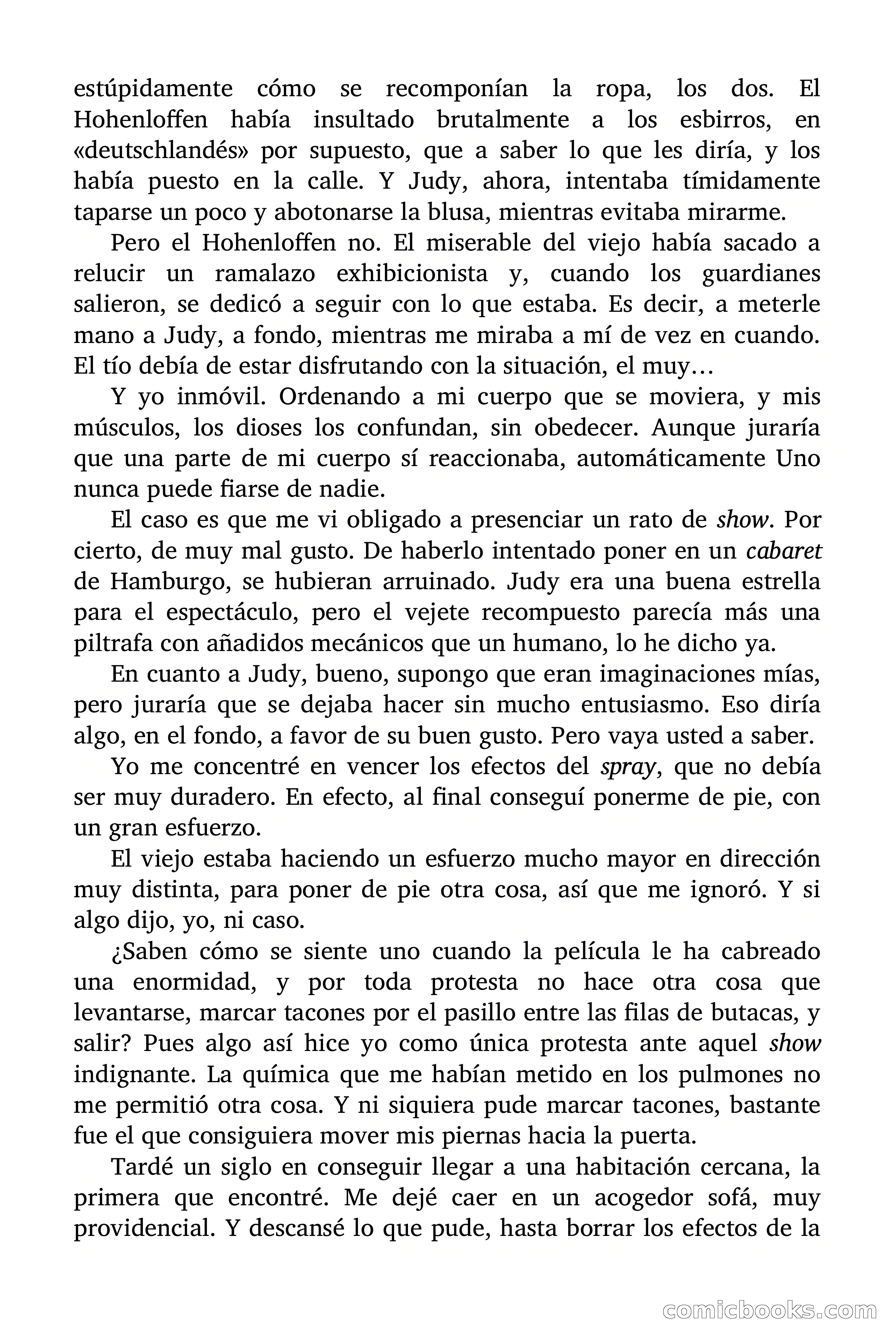 Indiana James: Judy con esquís en los diamantes — page 61 of 79