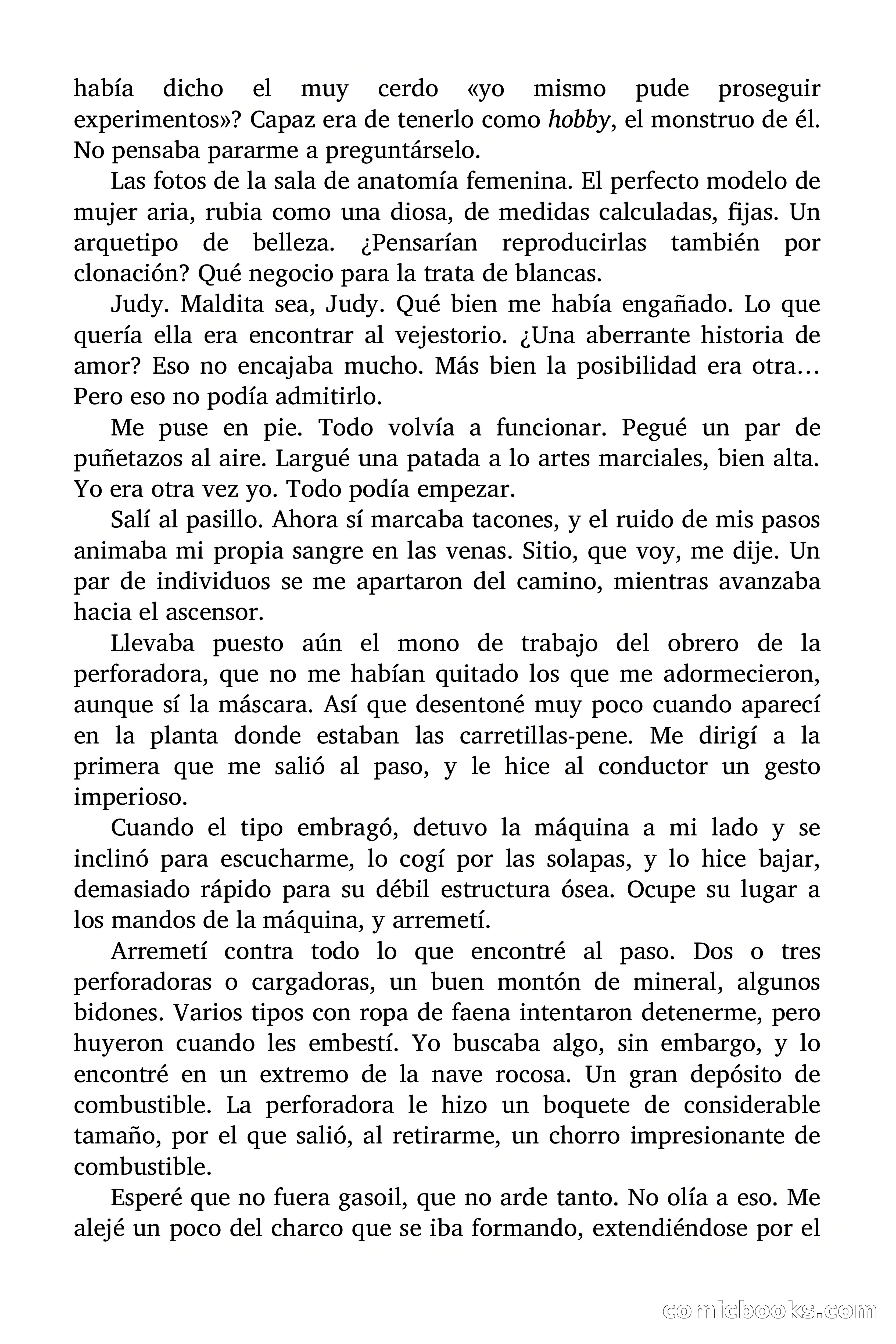 Indiana James: Judy con esquís en los diamantes — page 63 of 79