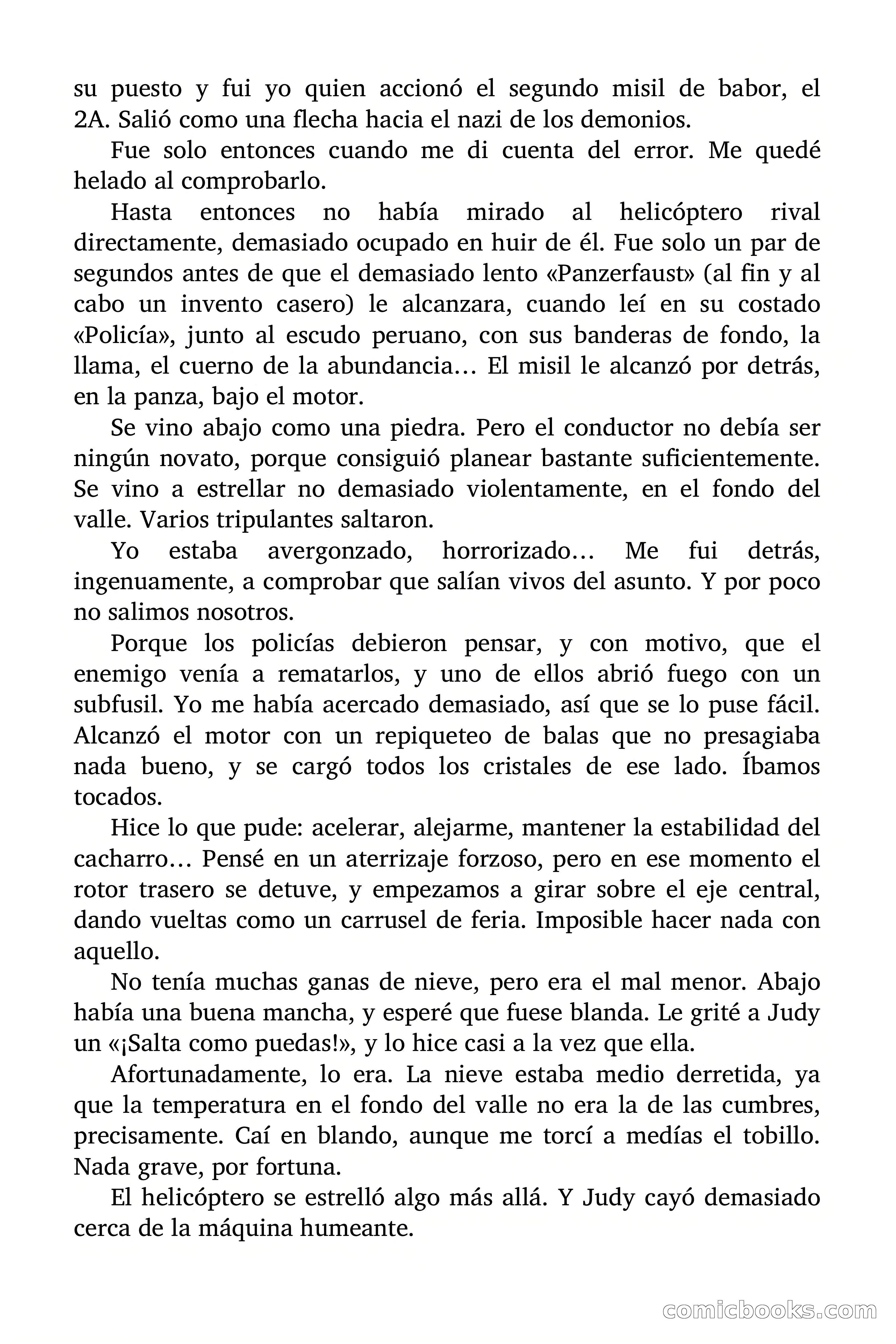 Indiana James: Judy con esquís en los diamantes — page 70 of 79