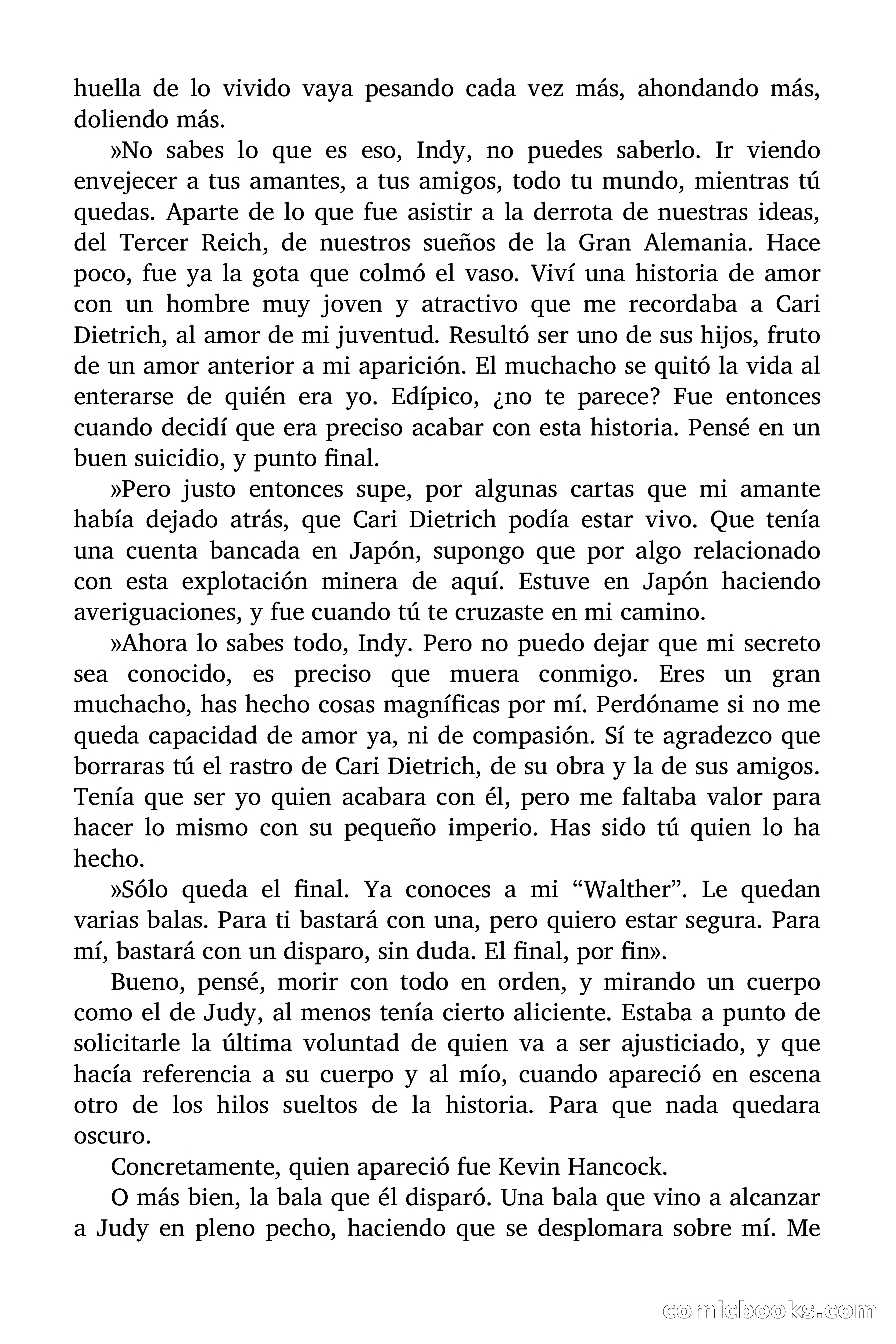 Indiana James: Judy con esquís en los diamantes — page 73 of 79