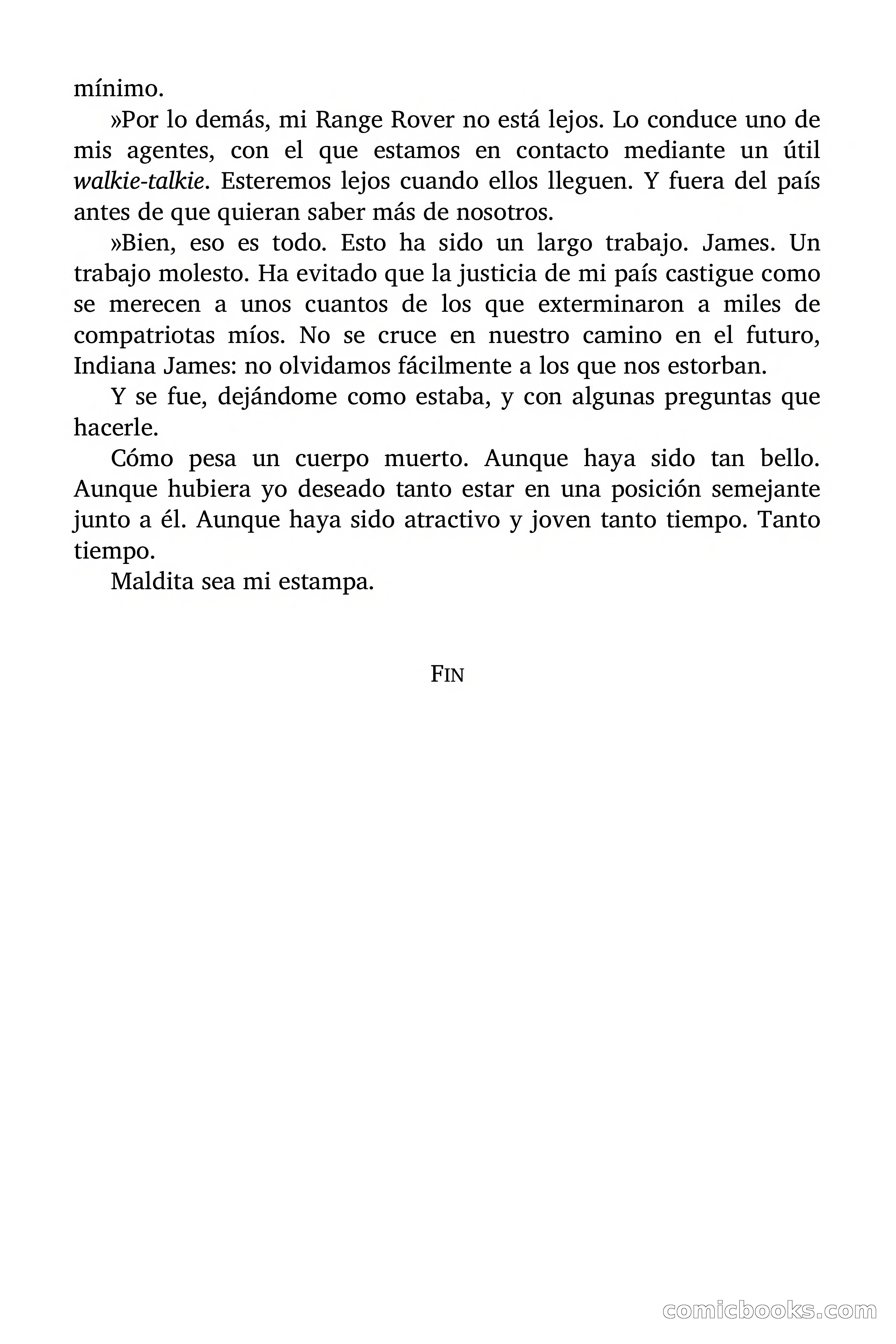 Indiana James: Judy con esquís en los diamantes — page 75 of 79