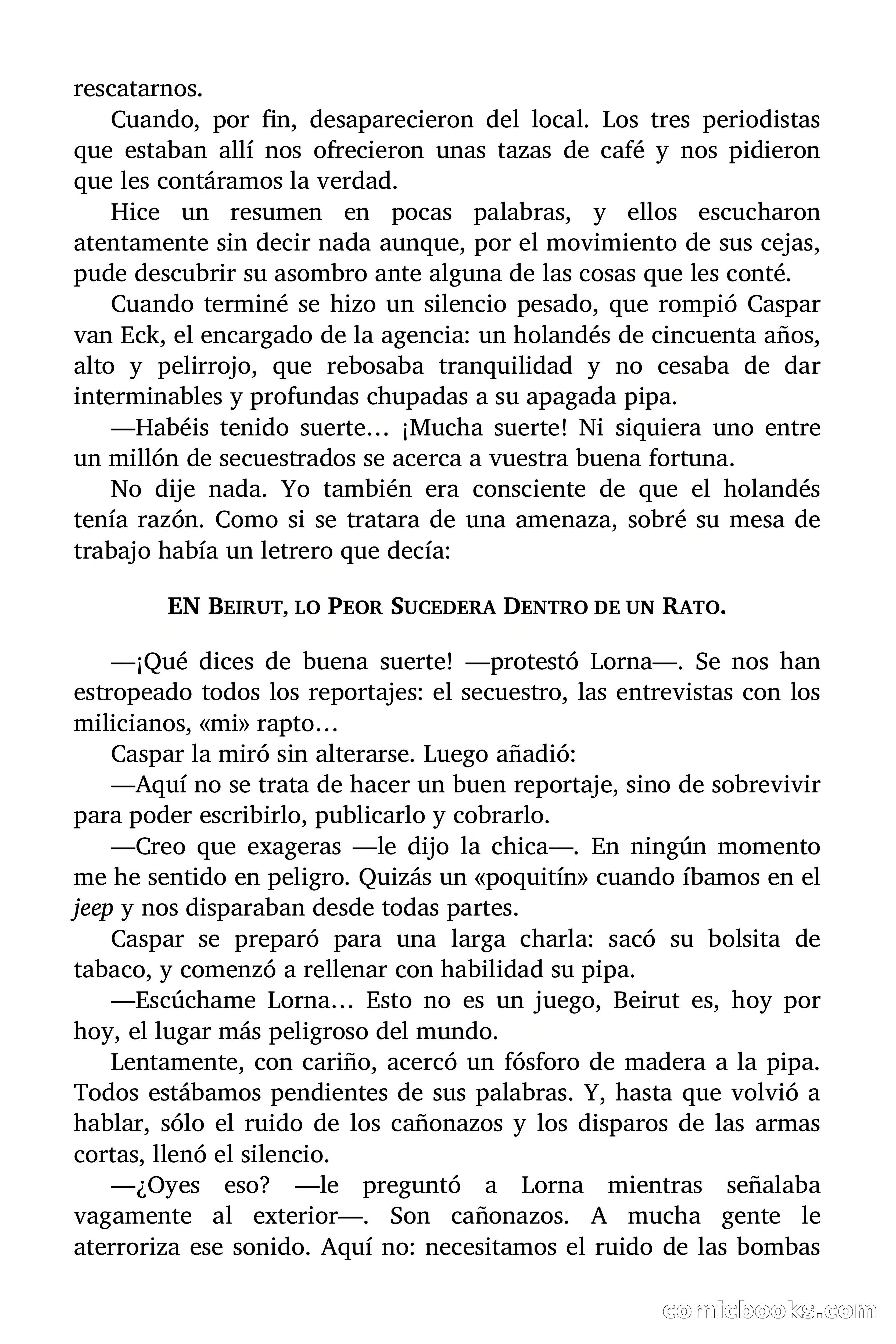Indiana James: Rally Beirut… ¡Muerte! — page 32 of 75