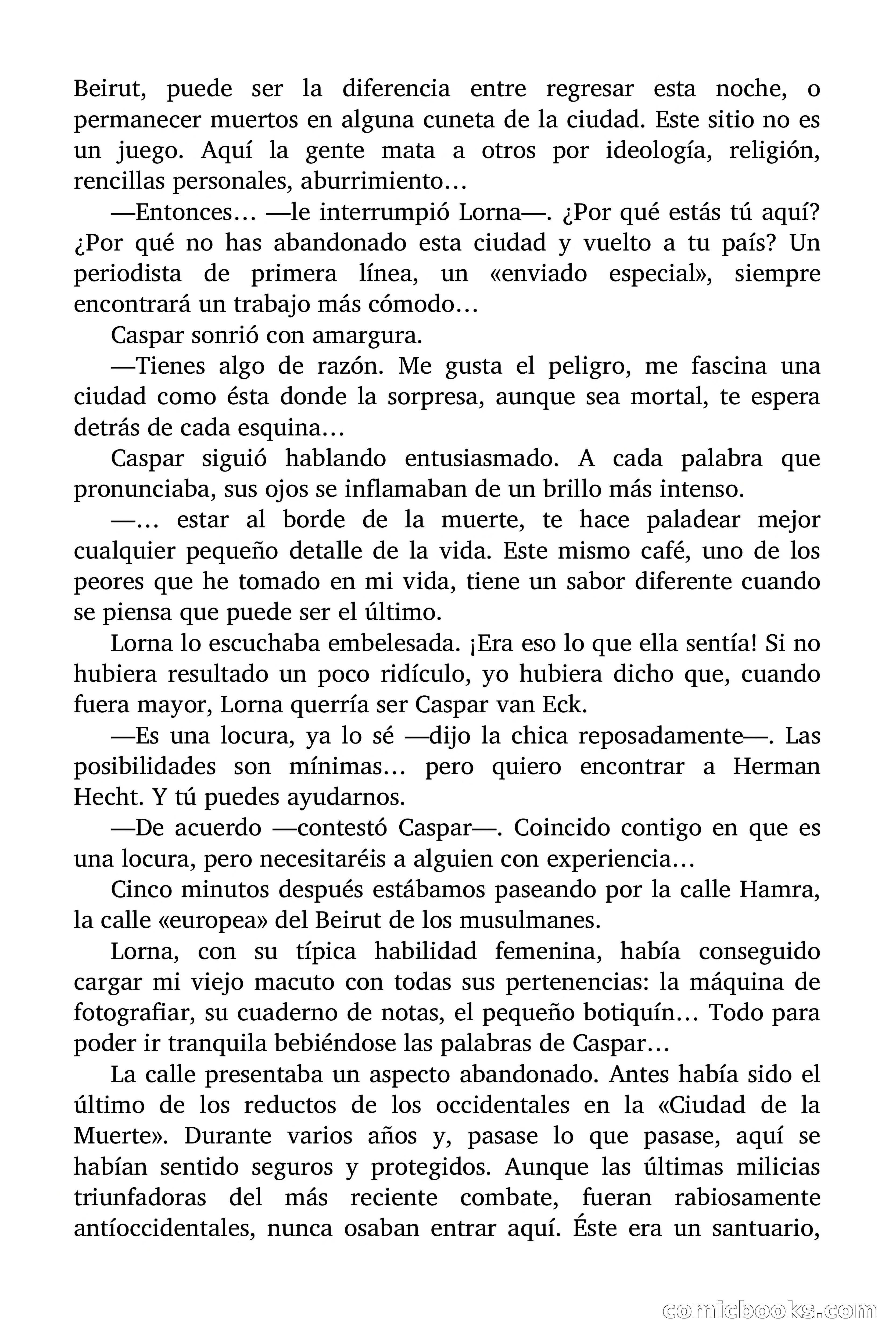 Indiana James: Rally Beirut… ¡Muerte! — page 39 of 75