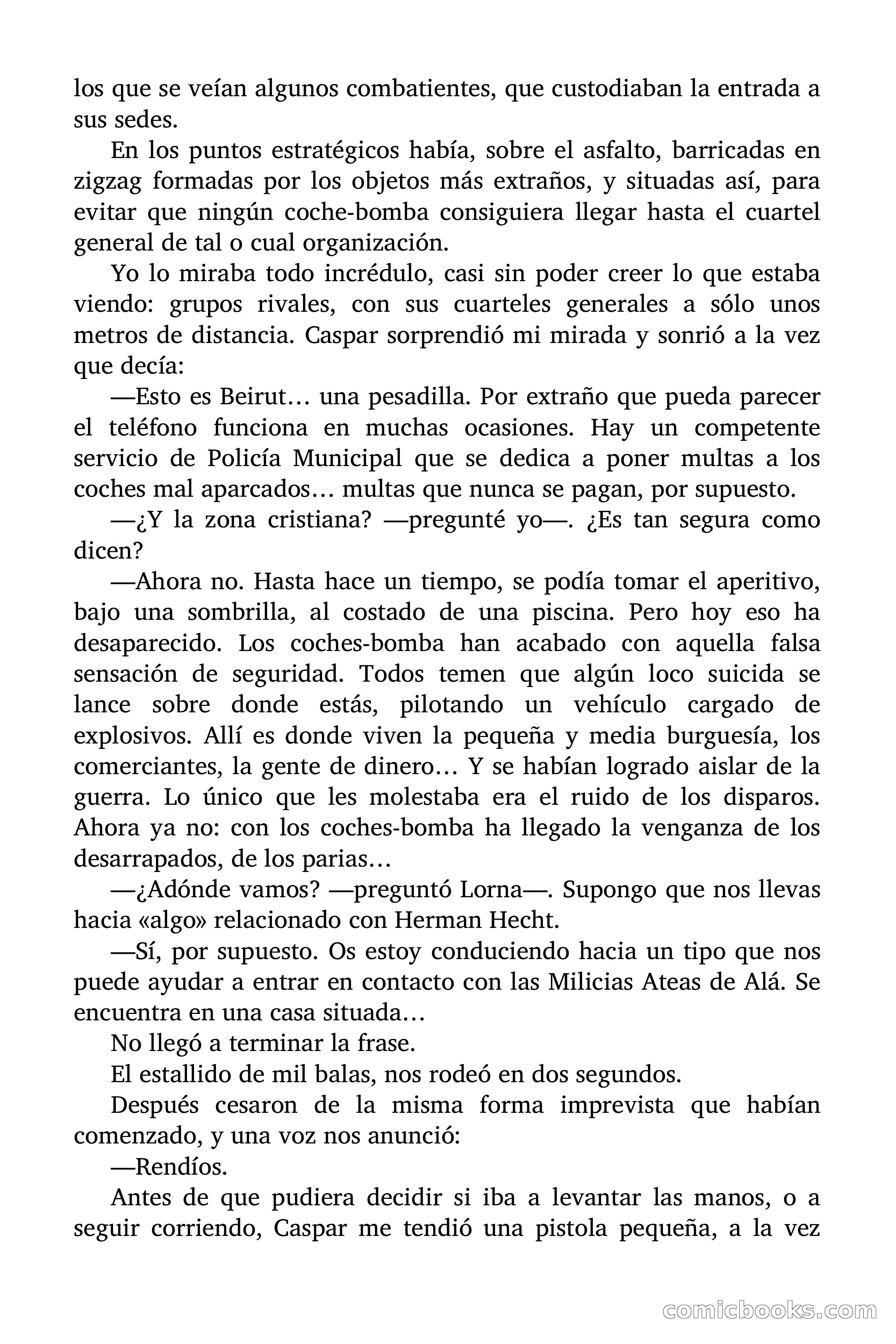 Indiana James: Rally Beirut… ¡Muerte! — page 42 of 75