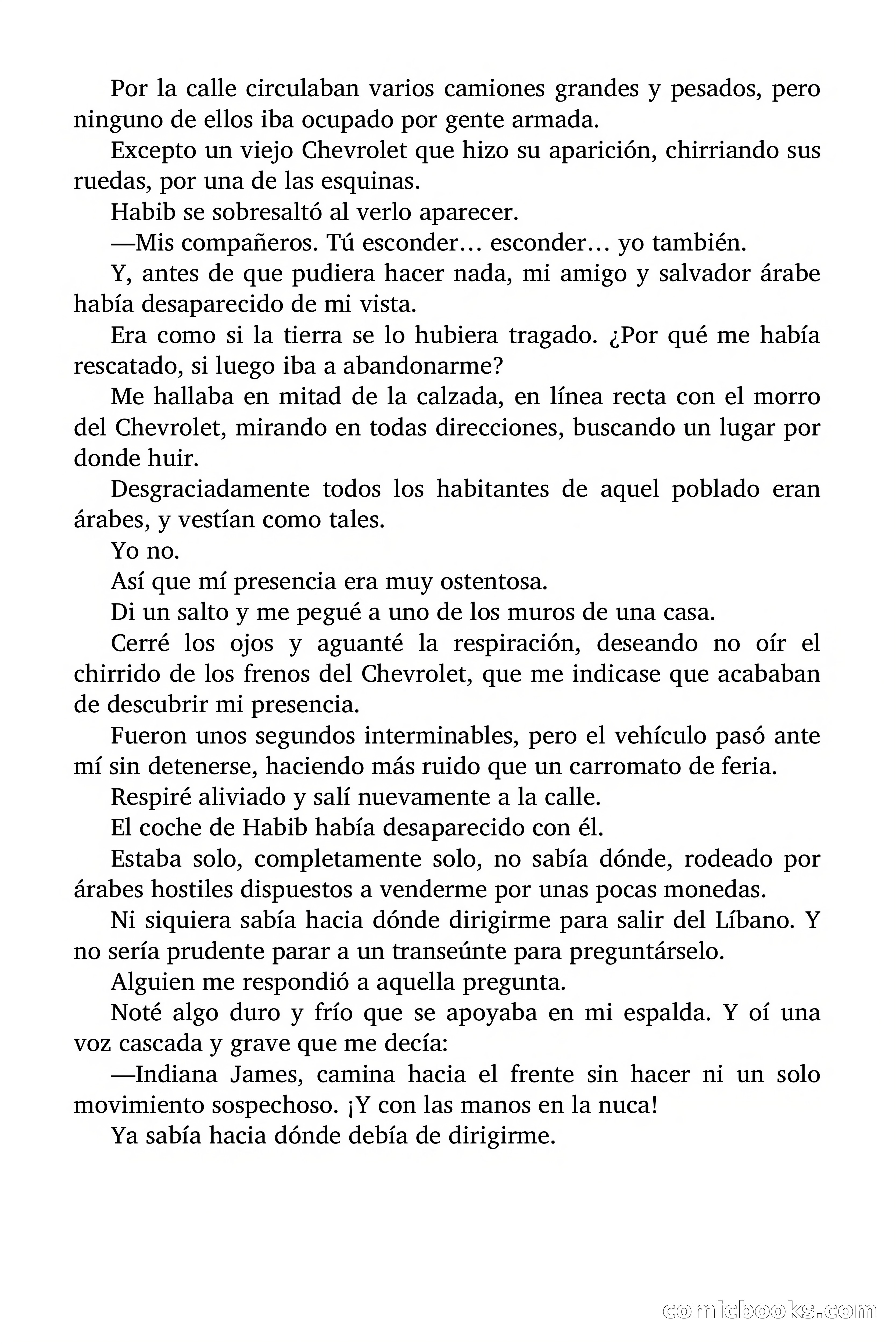 Indiana James: Rally Beirut… ¡Muerte! — page 50 of 75