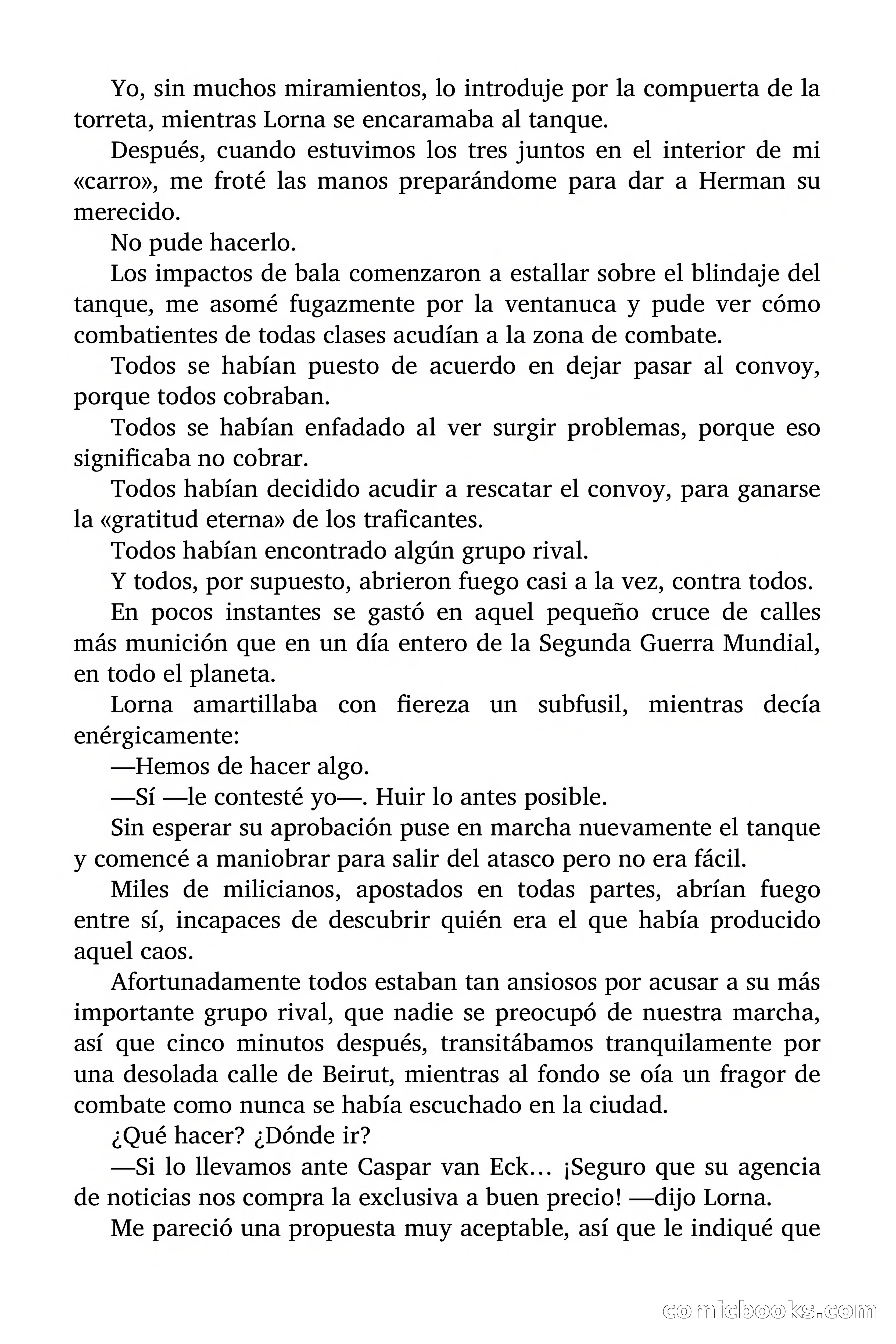 Indiana James: Rally Beirut… ¡Muerte! — page 66 of 75