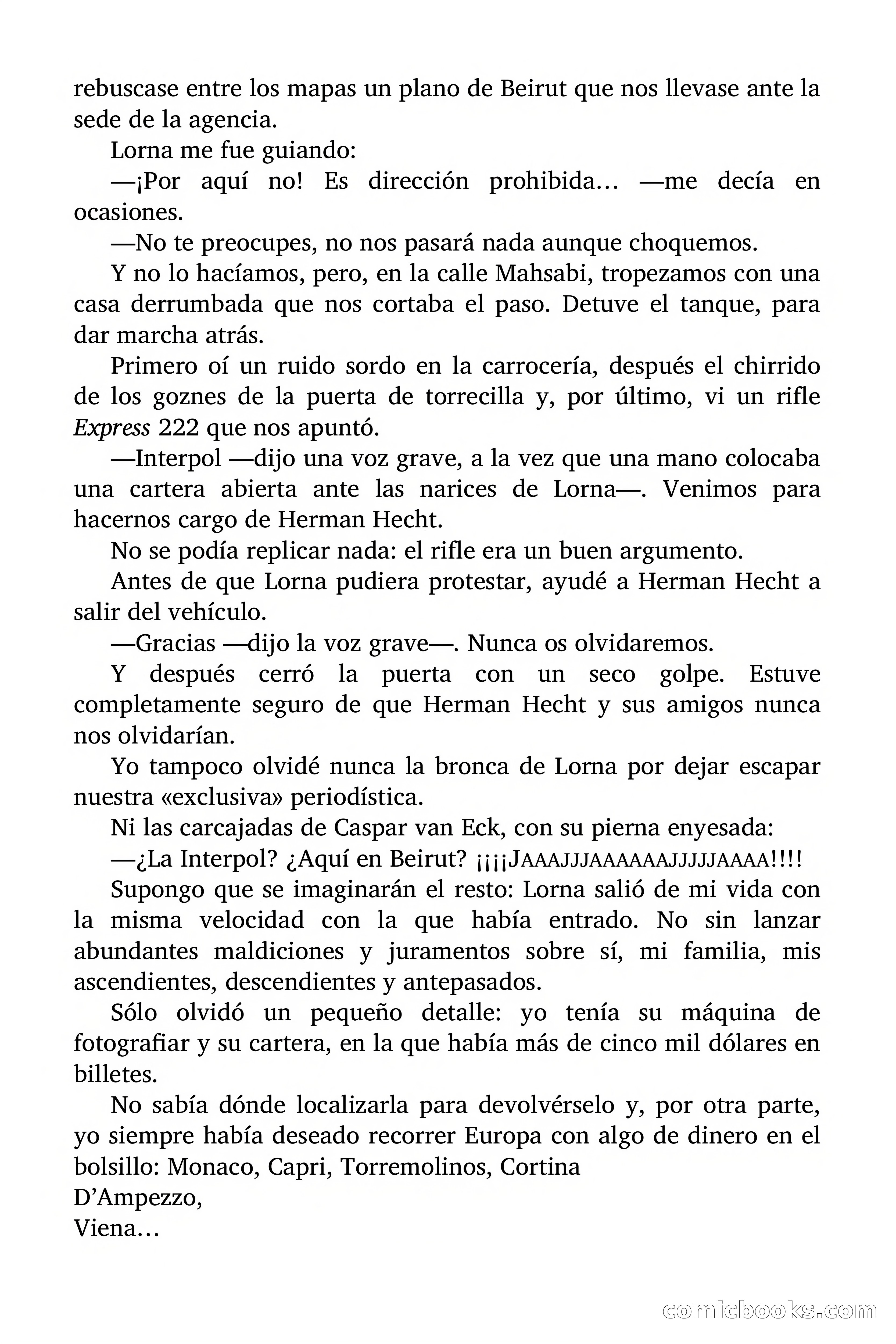 Indiana James: Rally Beirut… ¡Muerte! — page 67 of 75
