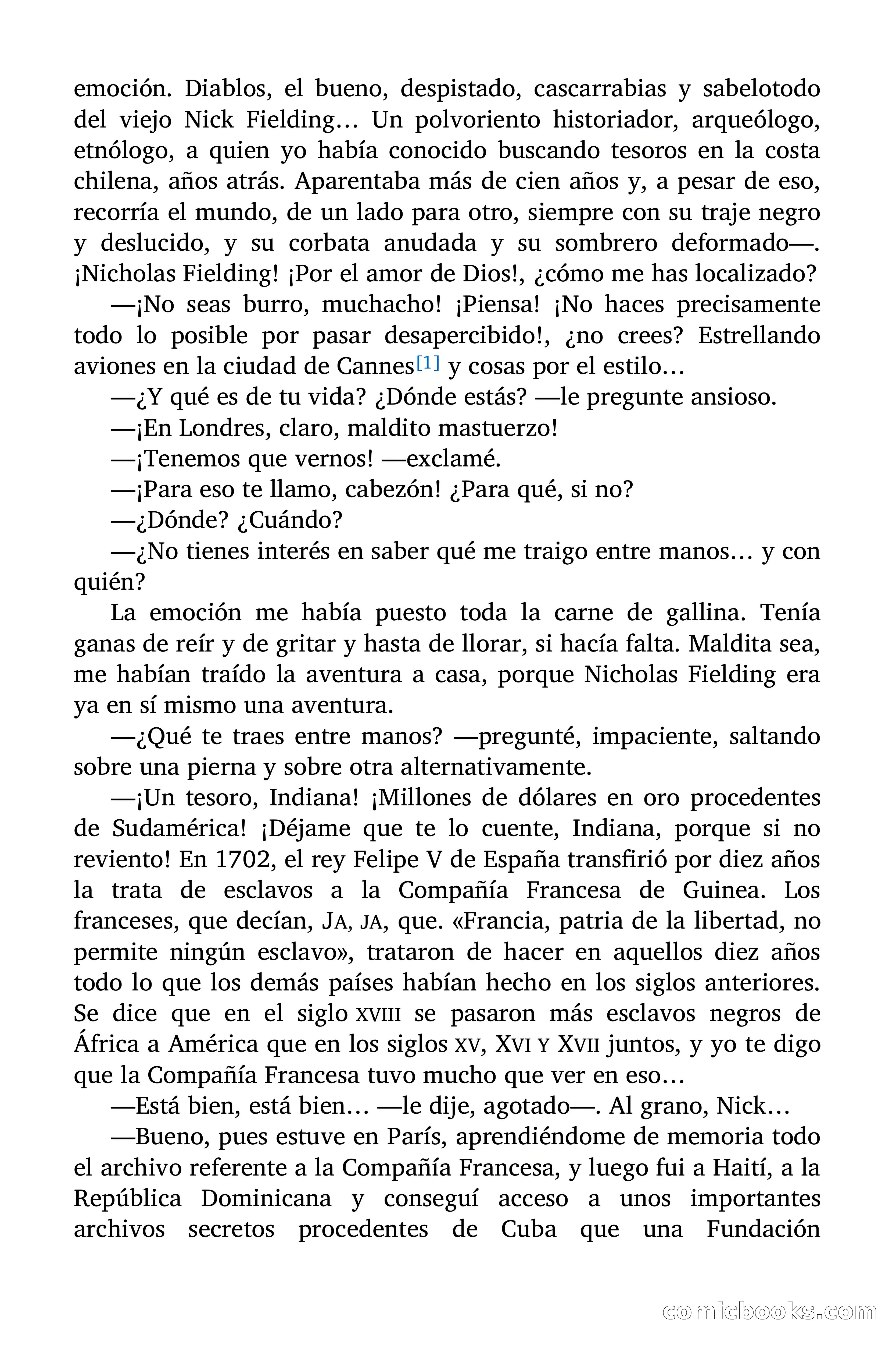 Indiana James: El Panteón Flotante — page 8 of 71