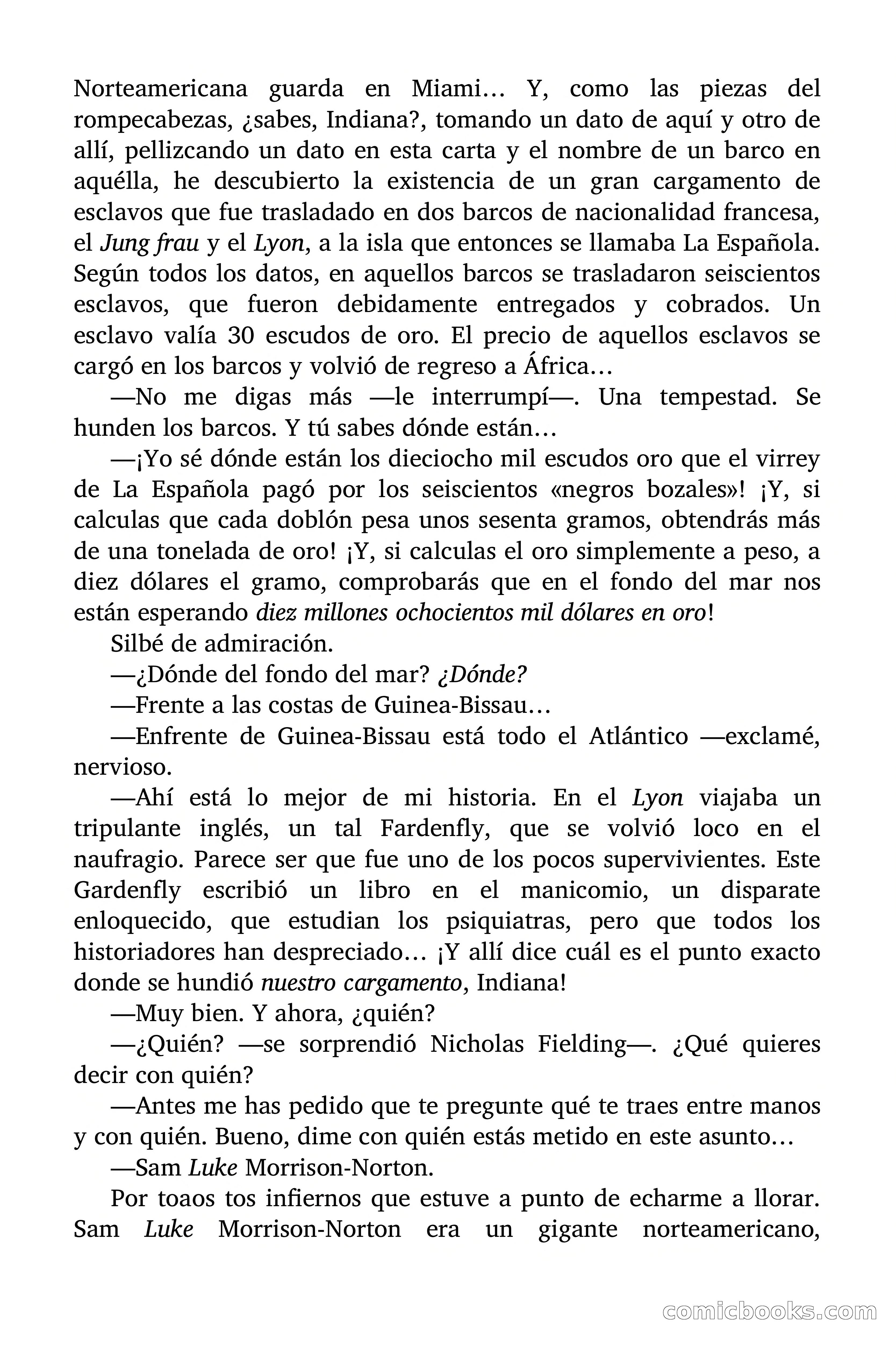 Indiana James: El Panteón Flotante — page 9 of 71