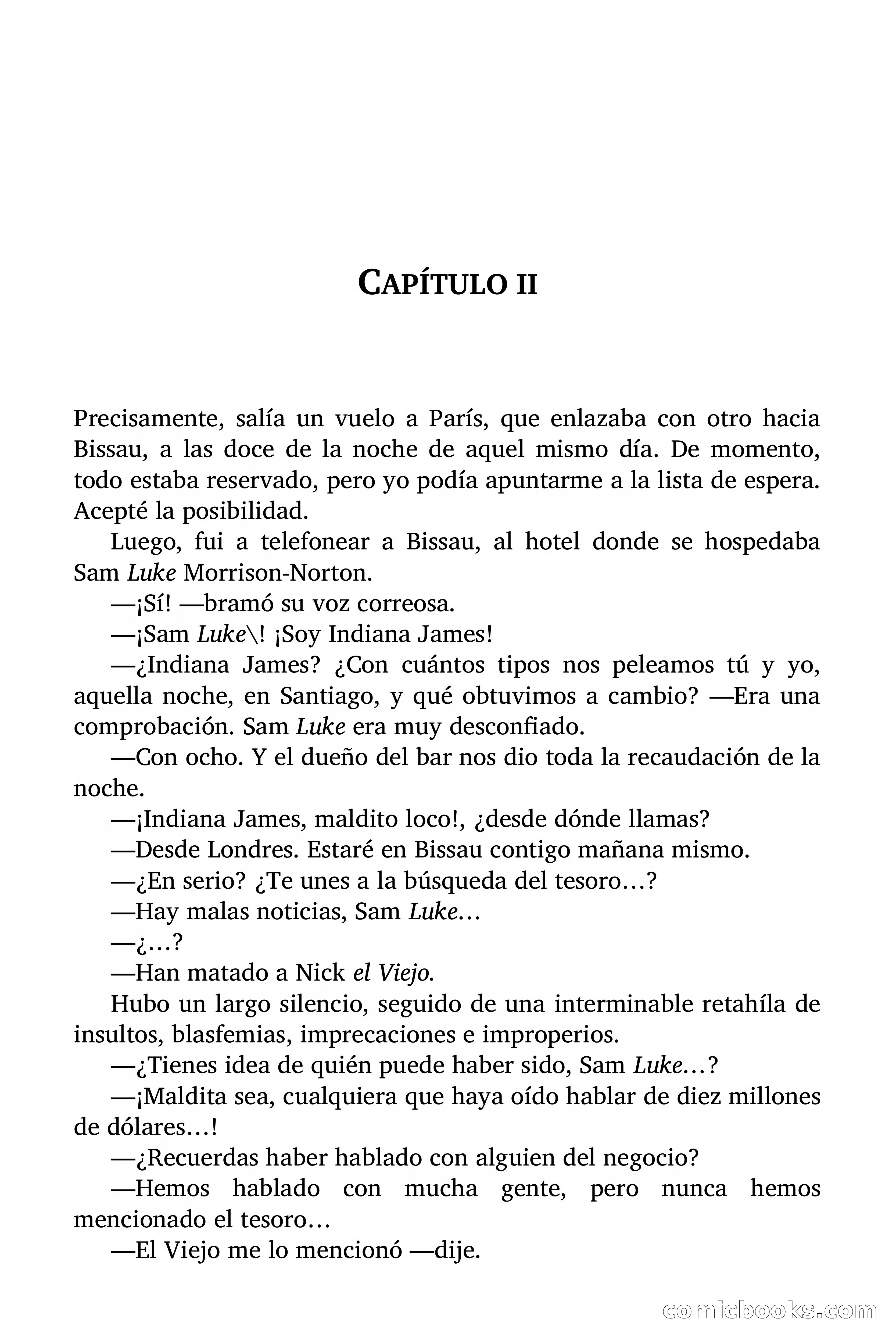 Indiana James: El Panteón Flotante — page 16 of 71